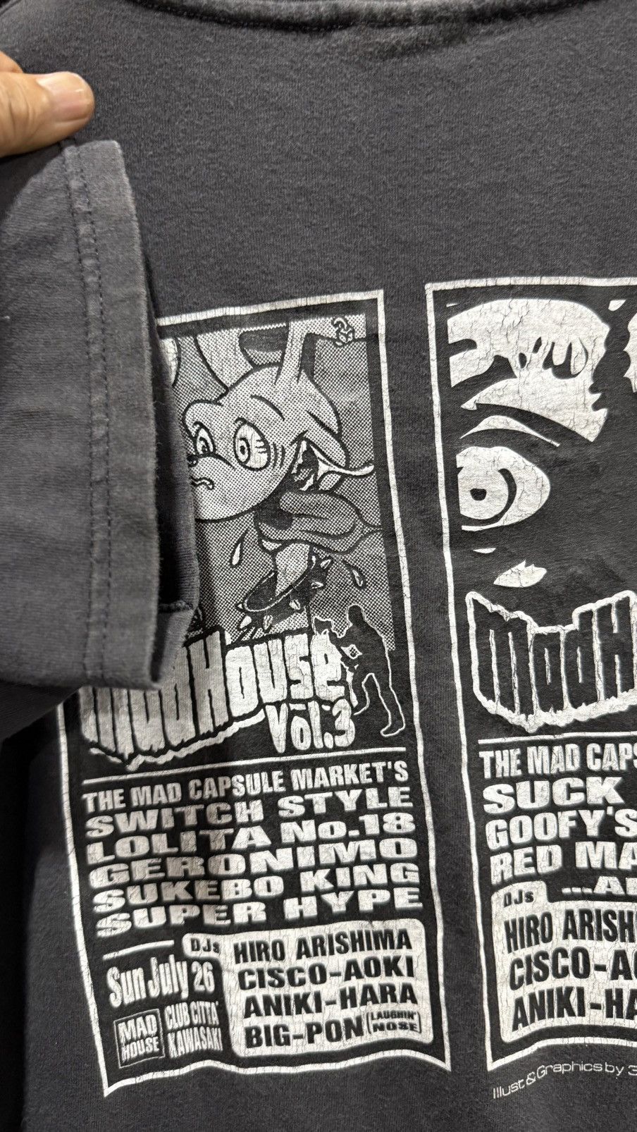 Vintage Vintage 90s Mad House Art Studio Faded Tee Size US M / EU 48-50 / 2 - 8 Thumbnail