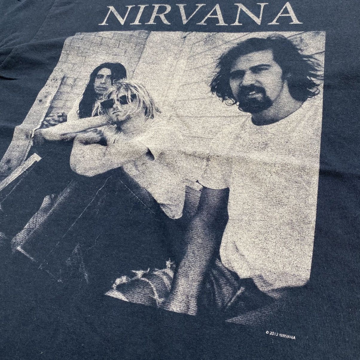 Nirvana 00s Vintage Nirvana Punk Rock Kurt Cobain Band Tee Size US M / EU 48-50 / 2 - 4 Thumbnail