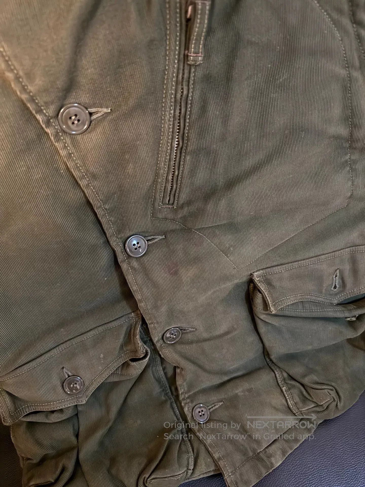 Freewheelers Vintage Freewheelers Military Vest. Size US M / EU 48-50 / 2 - 4 Thumbnail