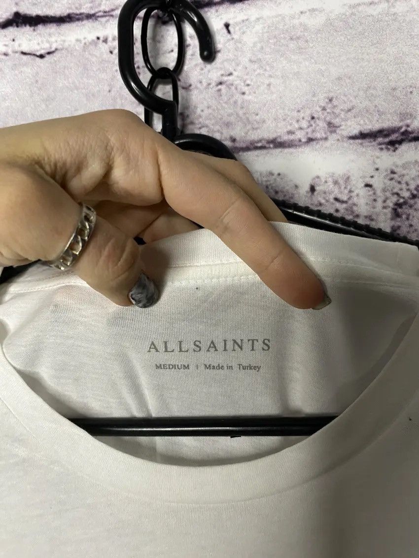 Allsaints Allsaints Streetwear Y2K Mini Logo T shirt Vintage US Style Size US M / EU 48-50 / 2 - 7 Thumbnail