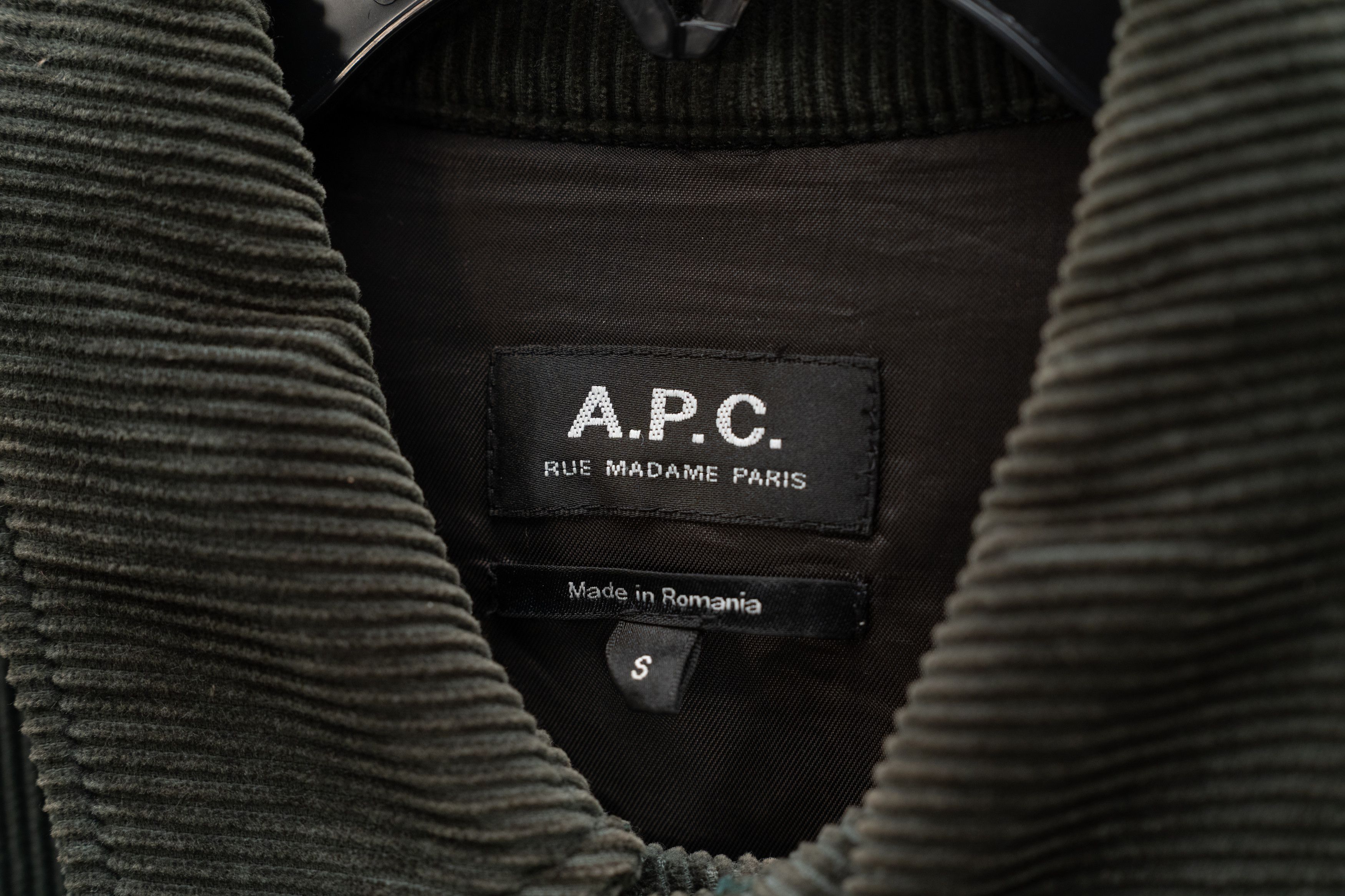 A.P.C. A.P.C. Corduroy Alex Jacket in Dark Green Size US S / EU 44-46 / 1 - 10 Thumbnail