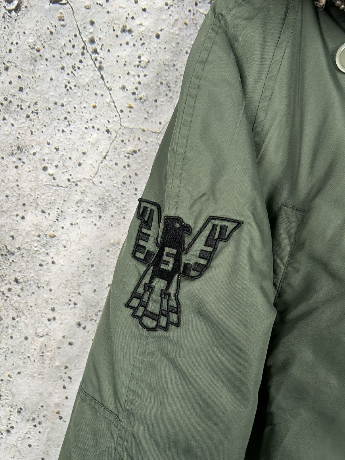 Stussy Stussy Vintage Parkas Jacket Streetwear Rap Baggy Military Size US XL / EU 56 / 4 - 3 Thumbnail