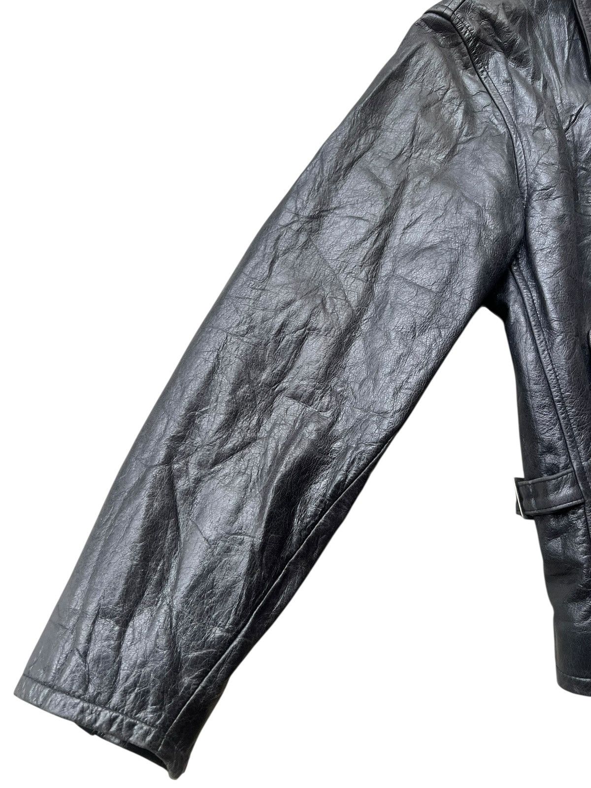 Avirex Vintage 2000s Y2K Avirex Cowhide Leather Sports Jacket Size US S / EU 44-46 / 1 - 9 Thumbnail