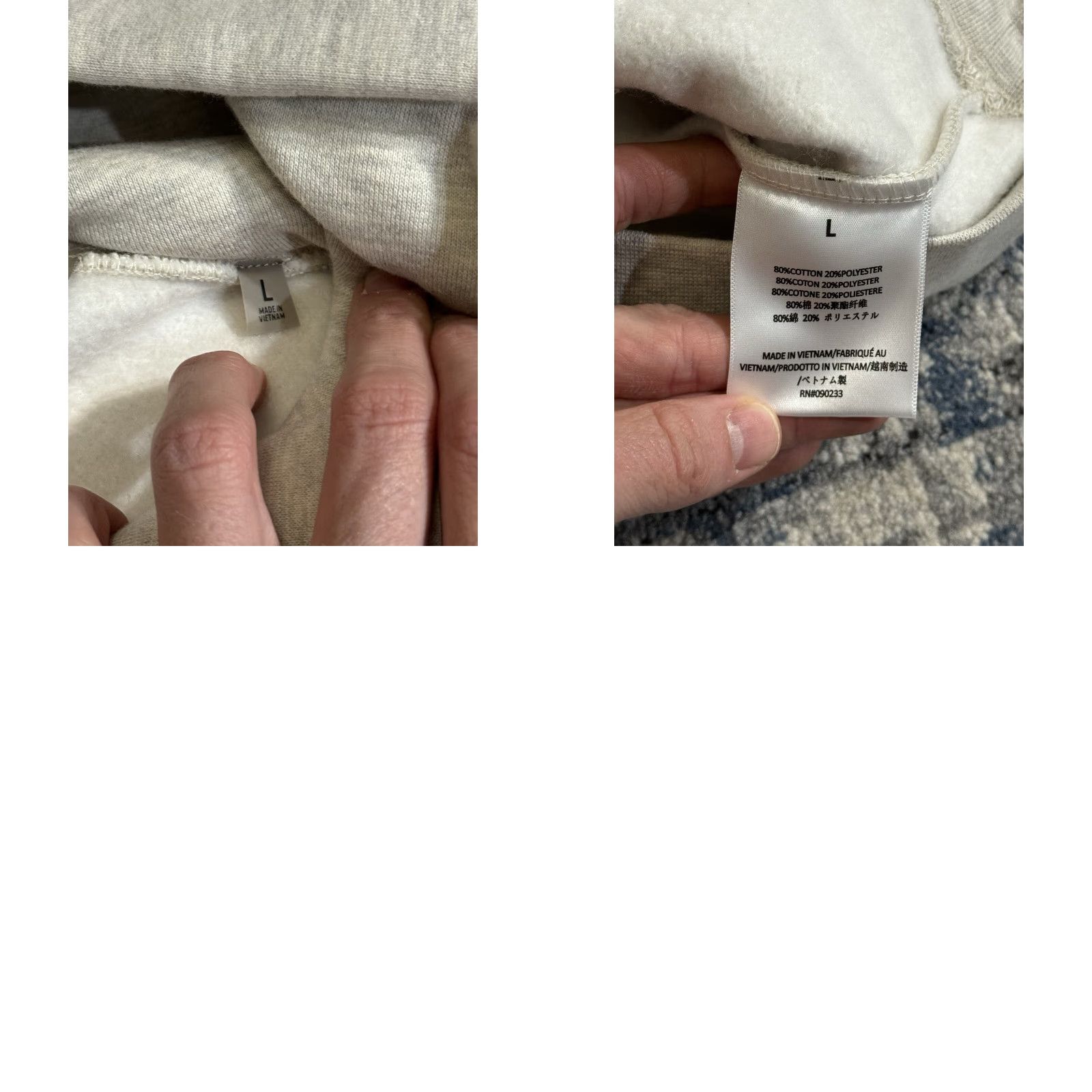 Essentials Fear of God Essentials Hoodie FW22 Color Light Oatmeal Size Large Brand New NWT Size US L / EU 52-54 / 3 - 8 Thumbnail