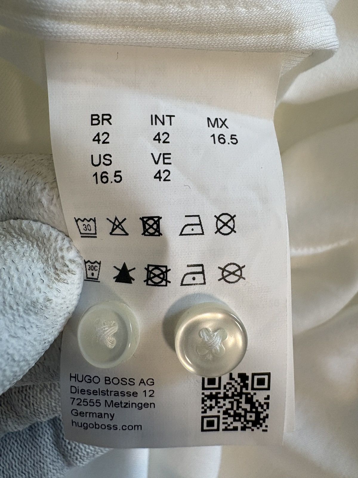 Hugo Boss Knit Button Up Shirt Size US L / EU 52-54 / 3 - 6 Thumbnail