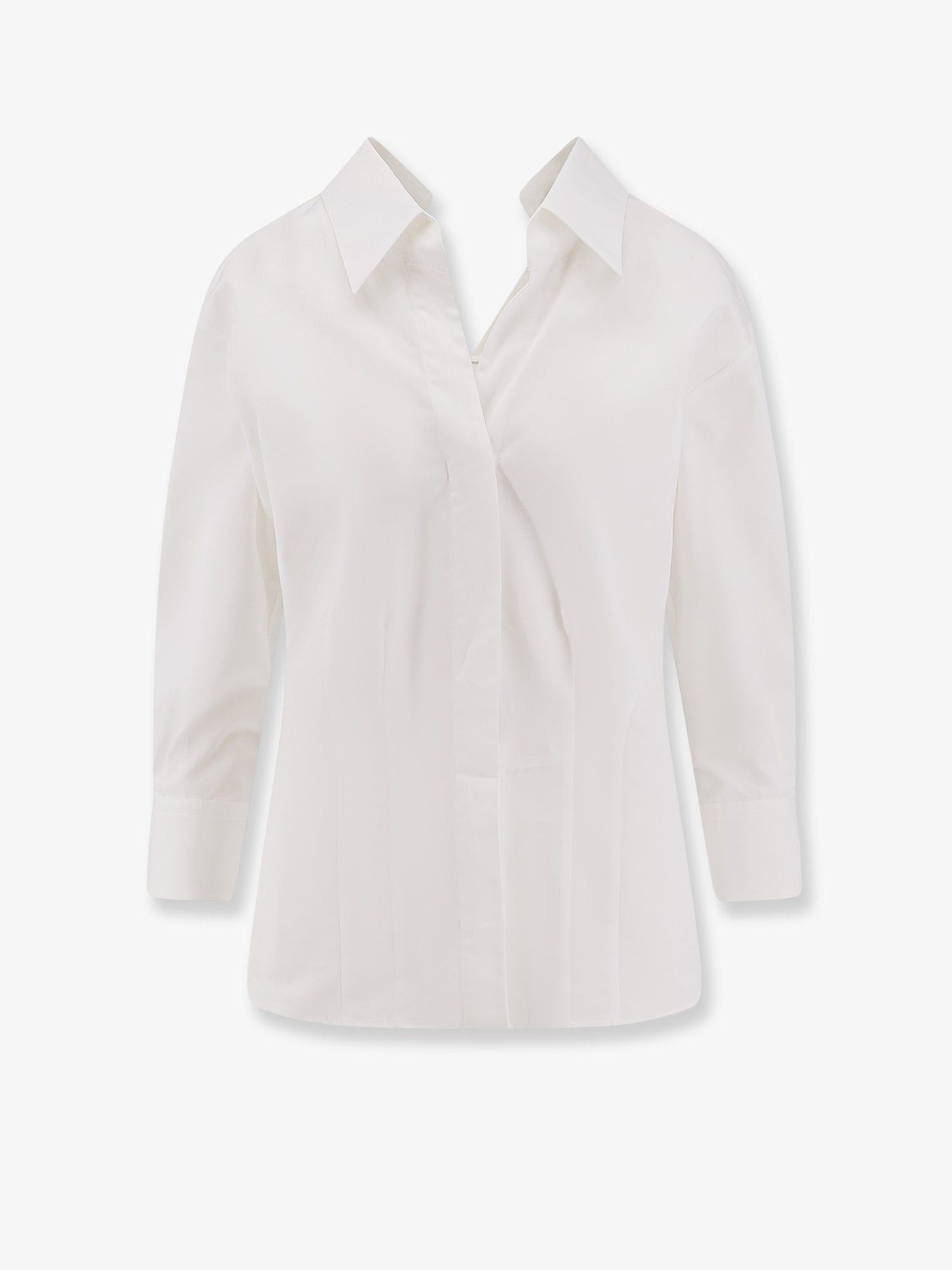Givenchy Open Cotton Shirt Size XS / US 0-2 / IT 36-38 - 1 Thumbnail