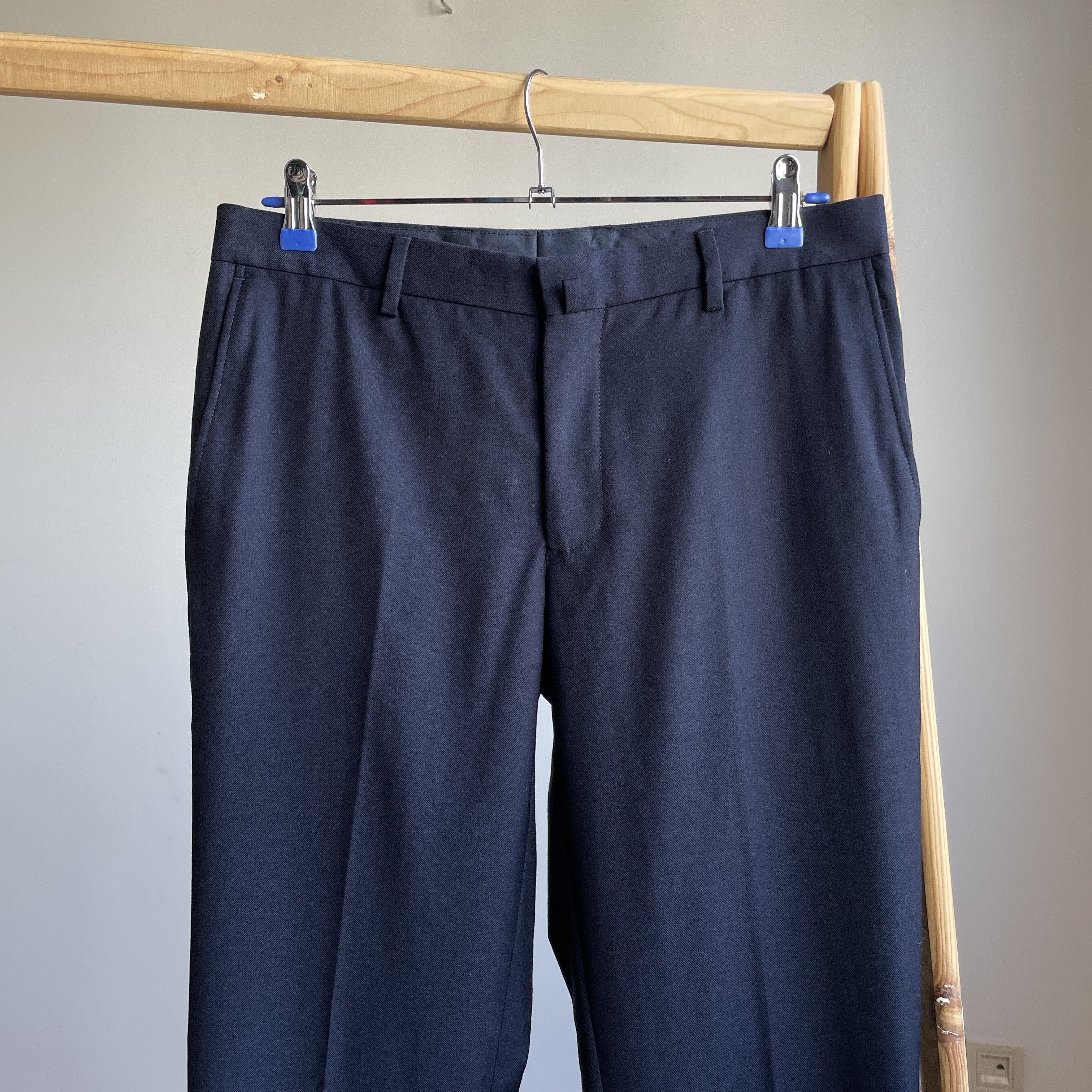 Hackett Hackett London Plain Wool Dress Trousers Size 32/48 Size 38R - 3 Thumbnail