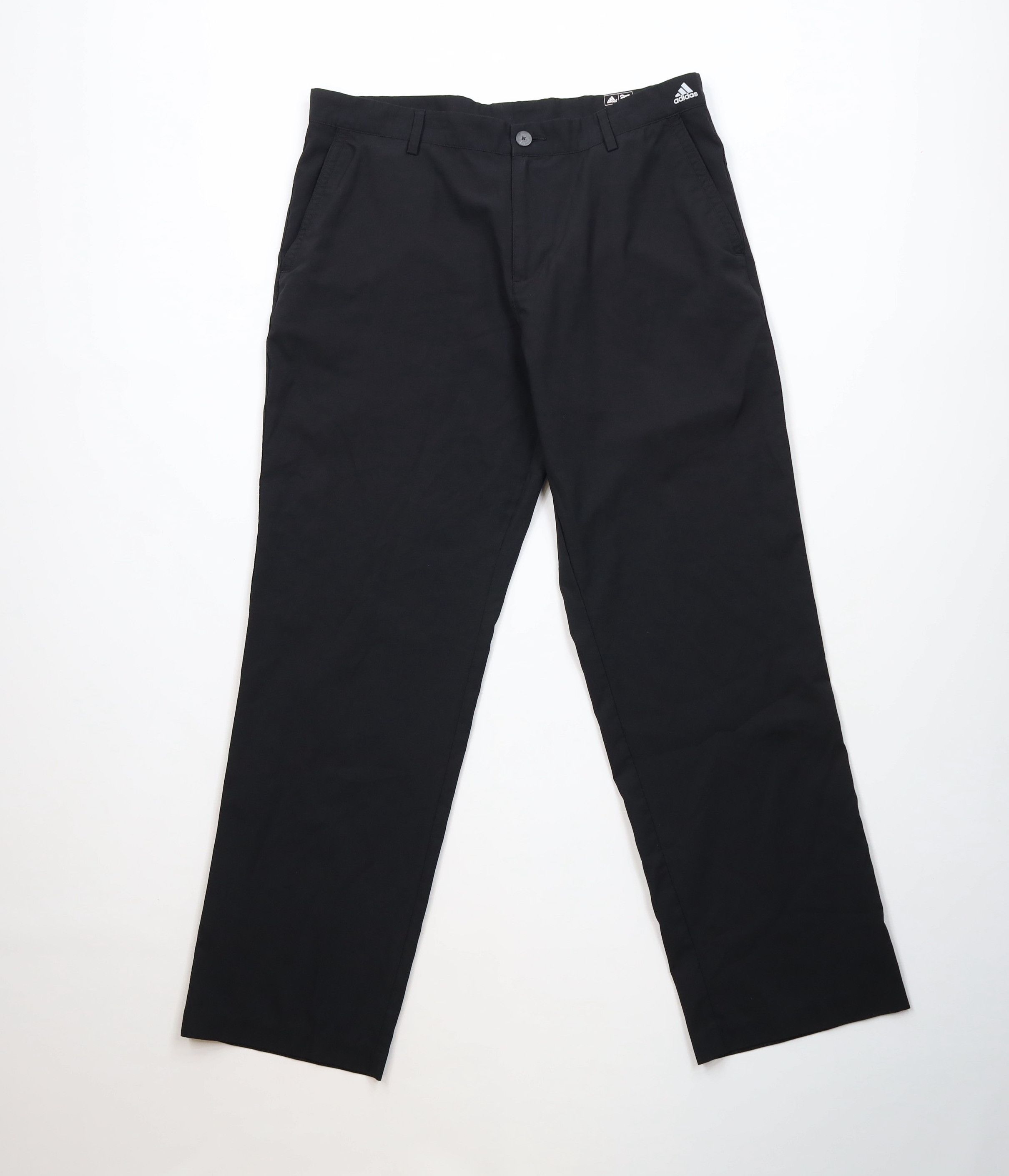 Adidas Vintage Adidas Golf Wide Leg Golfing Chino Pants Black Size US 34 / EU 50 - 1 Thumbnail