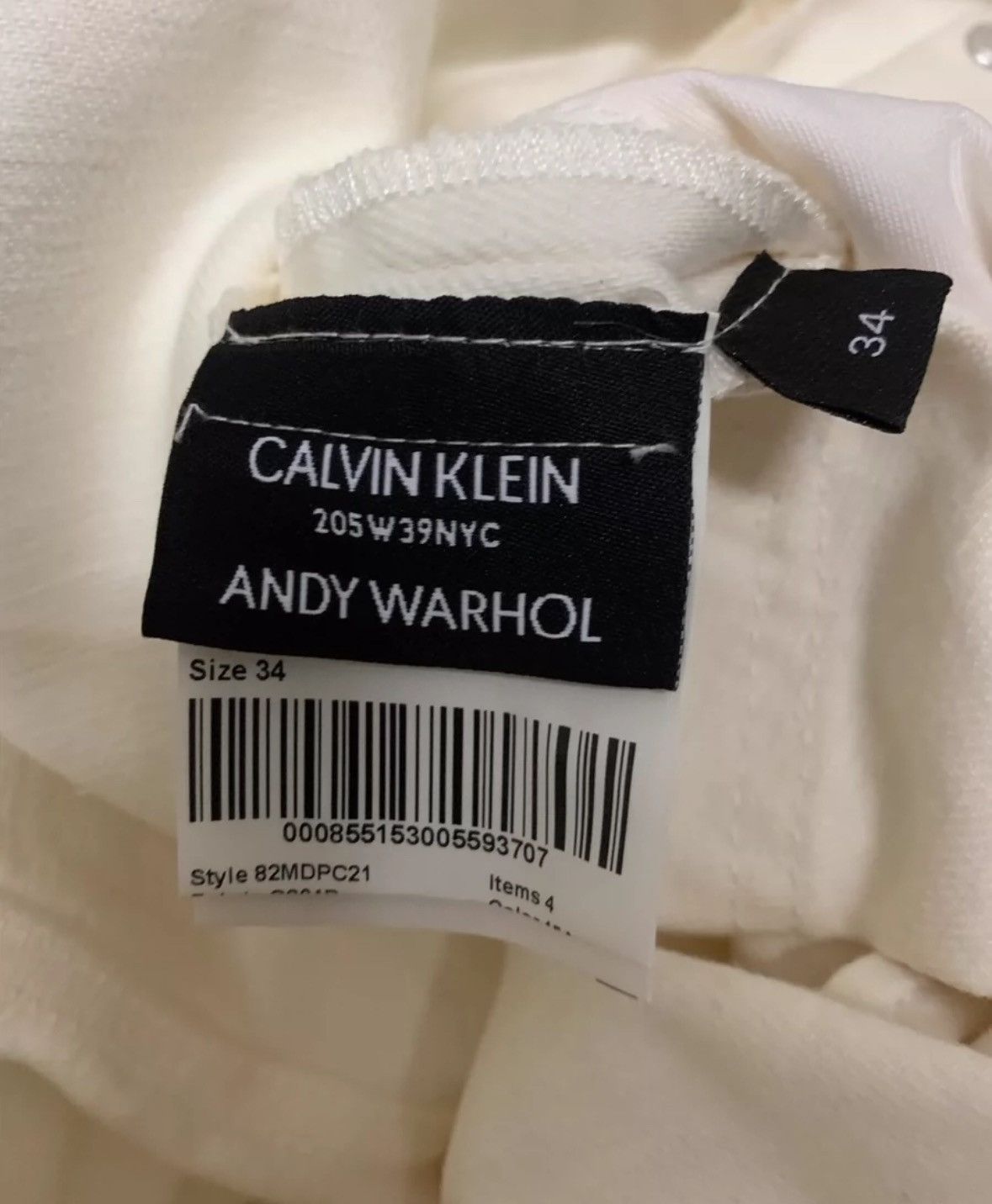 Calvin Klein CALVIN KLEIN 205W39NYC SS18 Fashion Show Andy Co Jeans Size US 34 / EU 50 - 4 Thumbnail