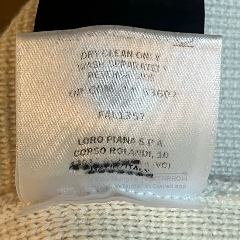 Loro Piana LORO PIANA Beige Cashmere Jacket Size S / US 4 / IT 40 - 5 Thumbnail