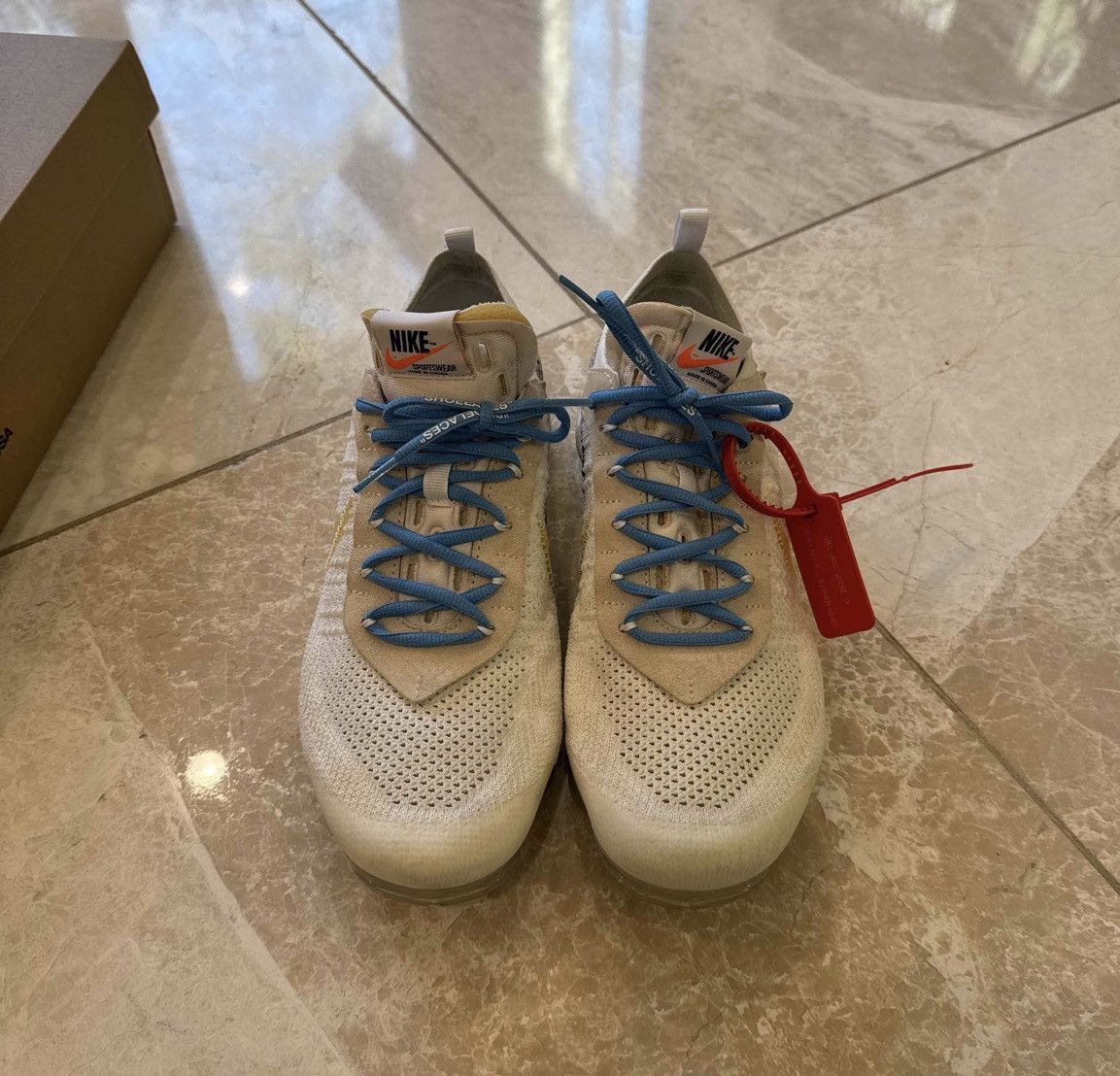 Nike × Off-White Off White x Nike Air VaporMax 'Part 2' Size US 11.5 / EU 44-45 - 3 Thumbnail