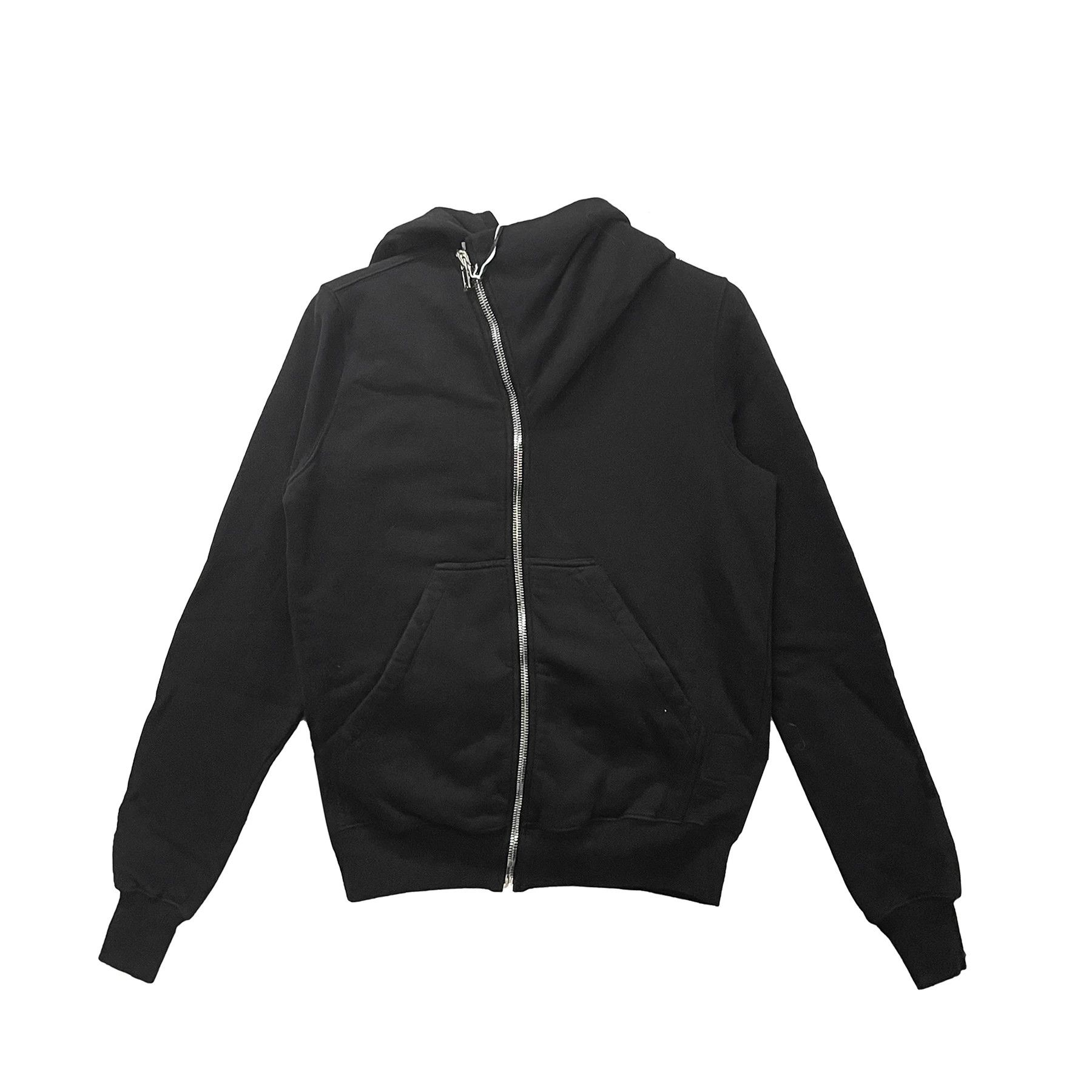 Rick Owens Rick Owens Black Wizard Hat Zip Jacket Size US S / EU 44-46 / 1 - 1 Preview