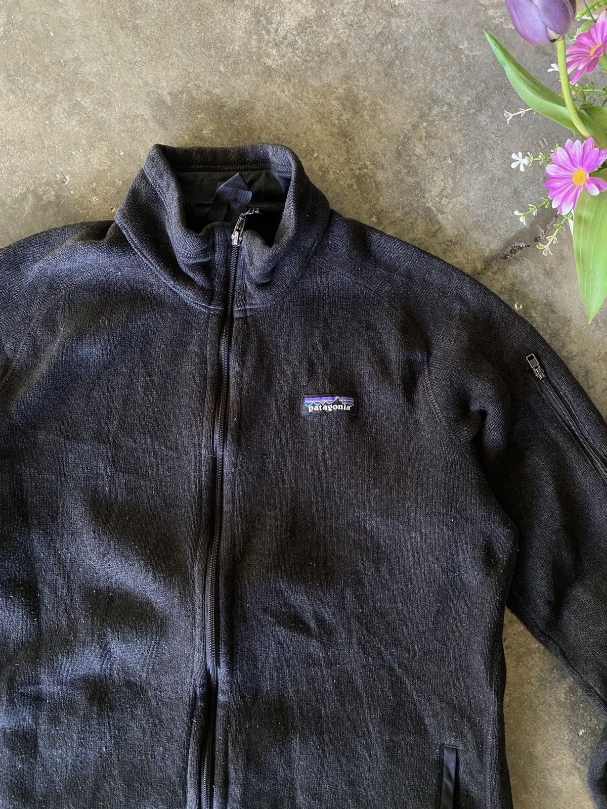 Patagonia Patagonia Black Full Zipper Jacket for Women 🔥 Size L / US 10 / IT 46 - 4 Thumbnail