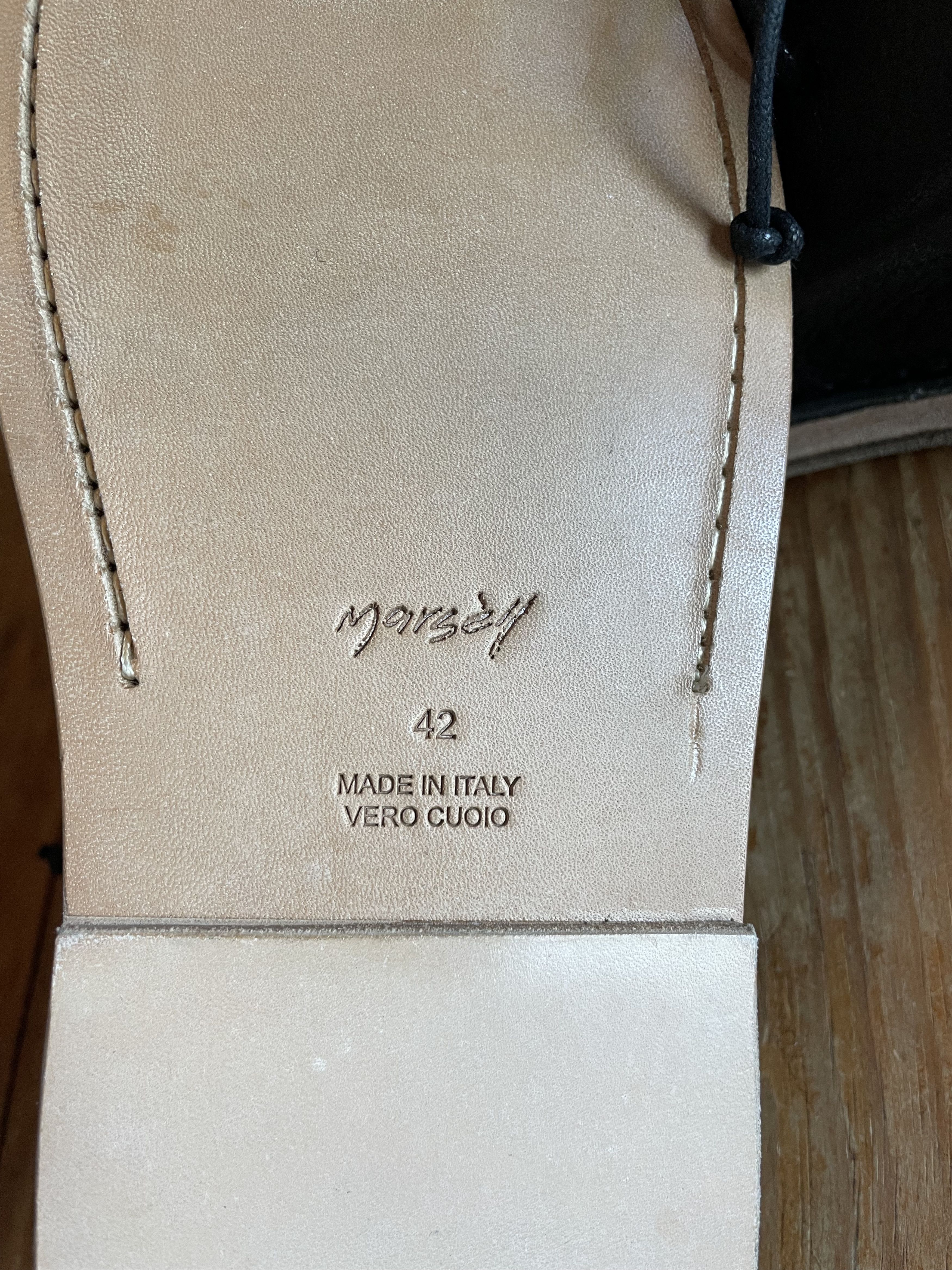 Marsell Marsell Strasacco Black Leather Boots, US 10/10.5/Euro 42 Size US 10 / EU 43 - 5 Thumbnail