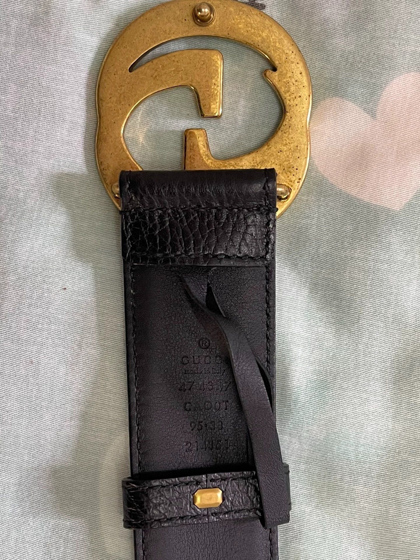 Gucci Gucci Black Viral Belt Men's 95 Size ONE SIZE - 3 Thumbnail