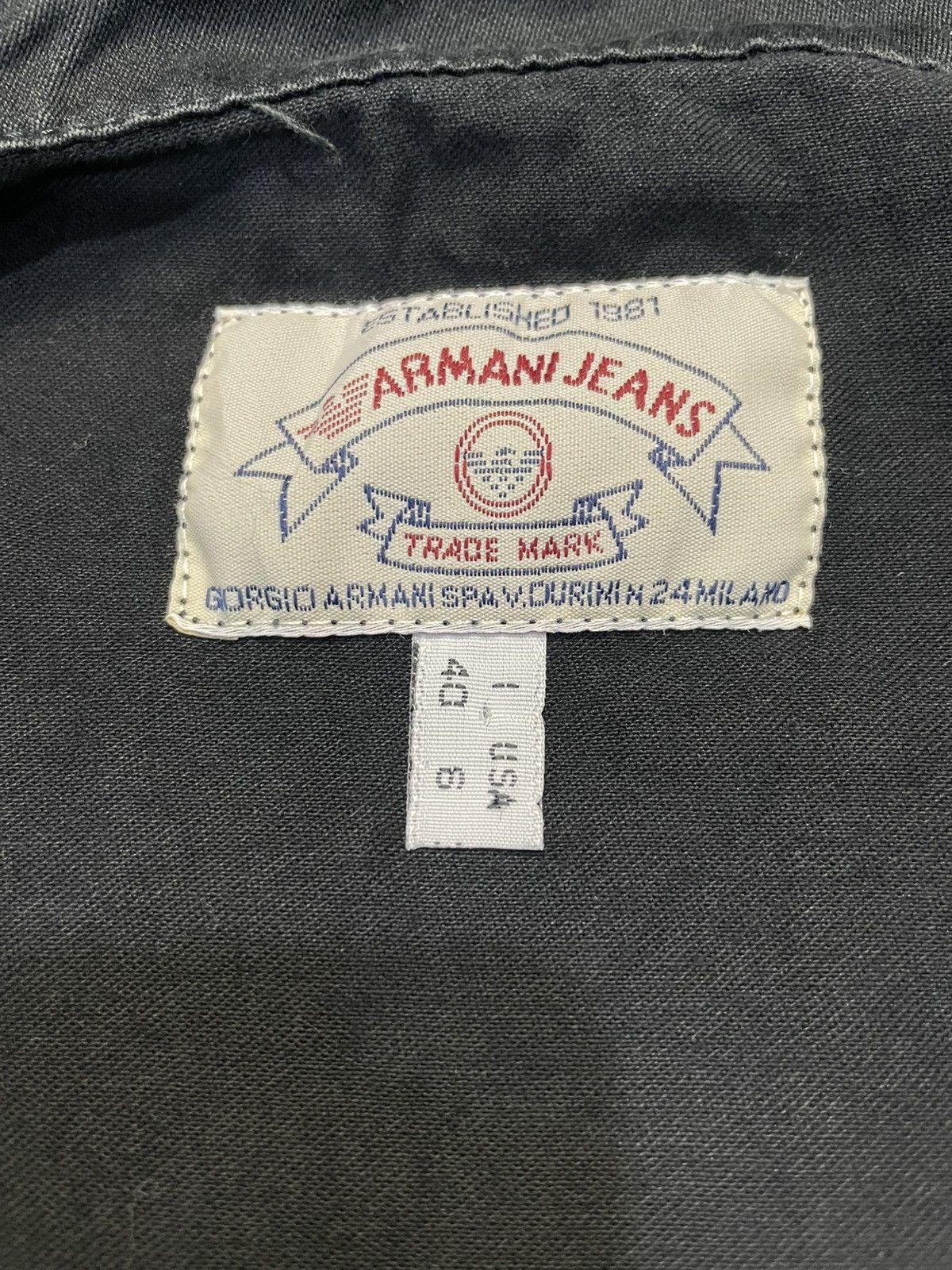 Armani Vintage Armani Jeans Vest Size US S / EU 44-46 / 1 - 6 Thumbnail
