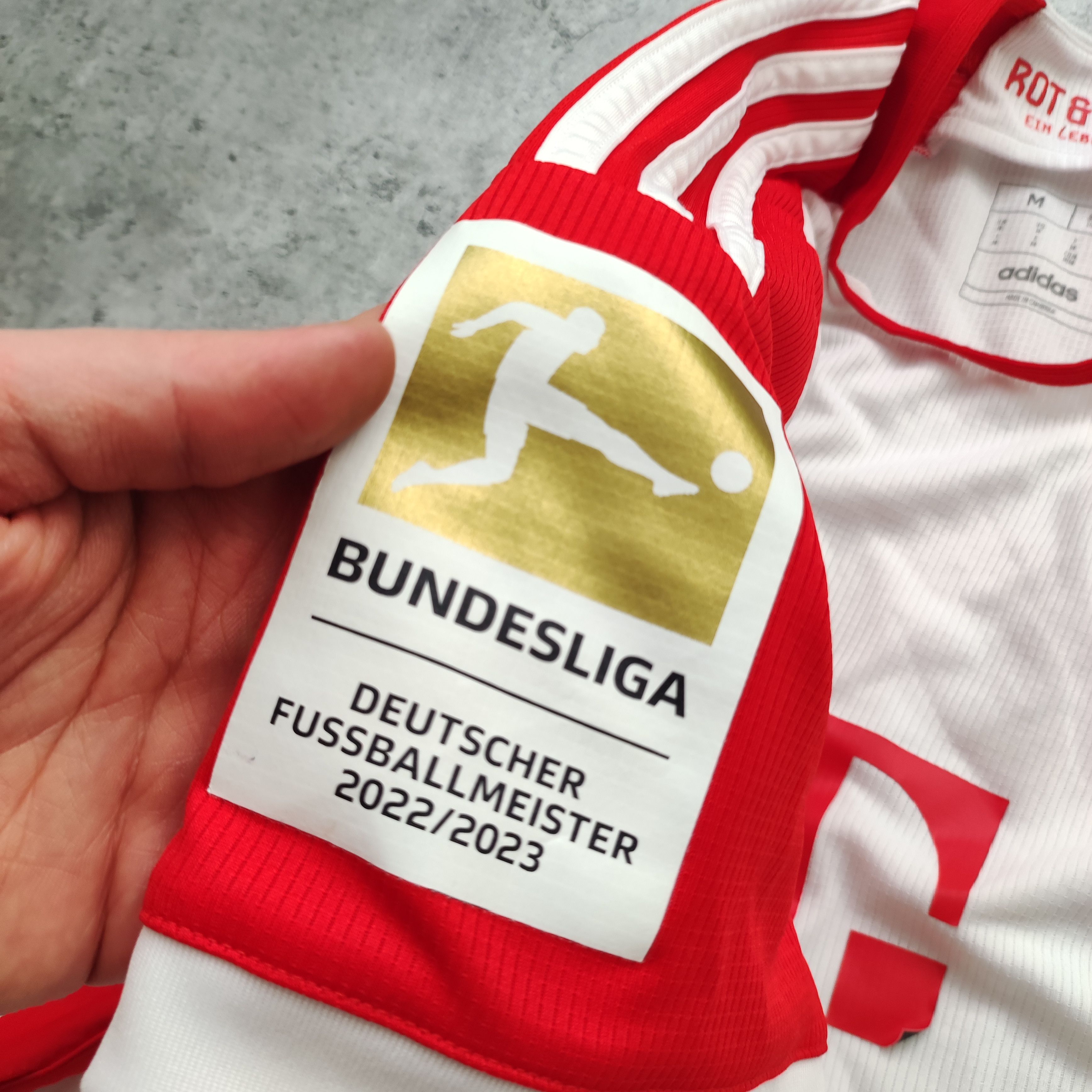 Adidas RARE Bayern Munich x Adidas Football Home 2023 Jersey Size US M / EU 48-50 / 2 - 7 Thumbnail