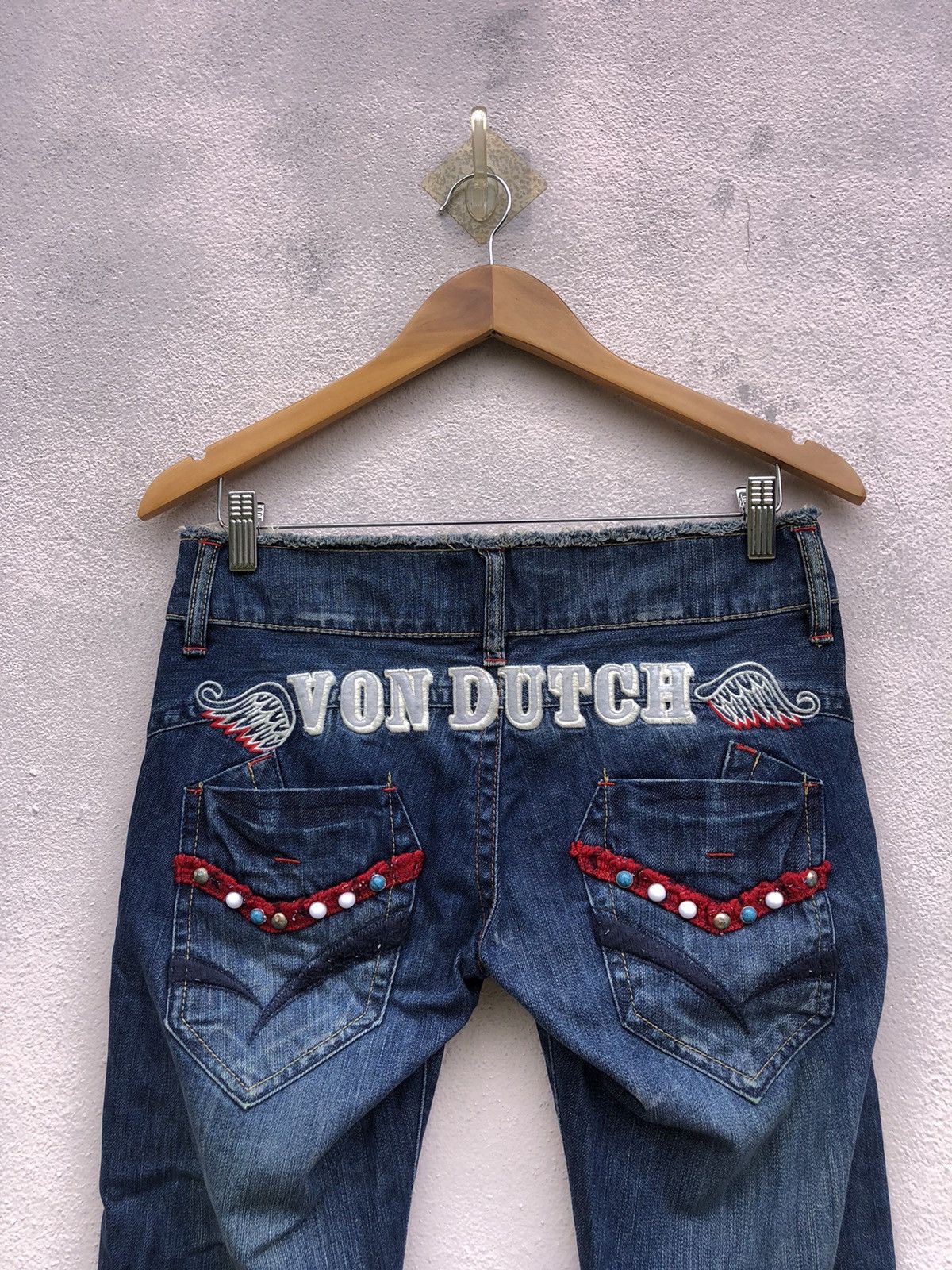 Von Dutch Von Dutch Angles Logo Jeans Size US 28 / EU 44 - 6 Thumbnail