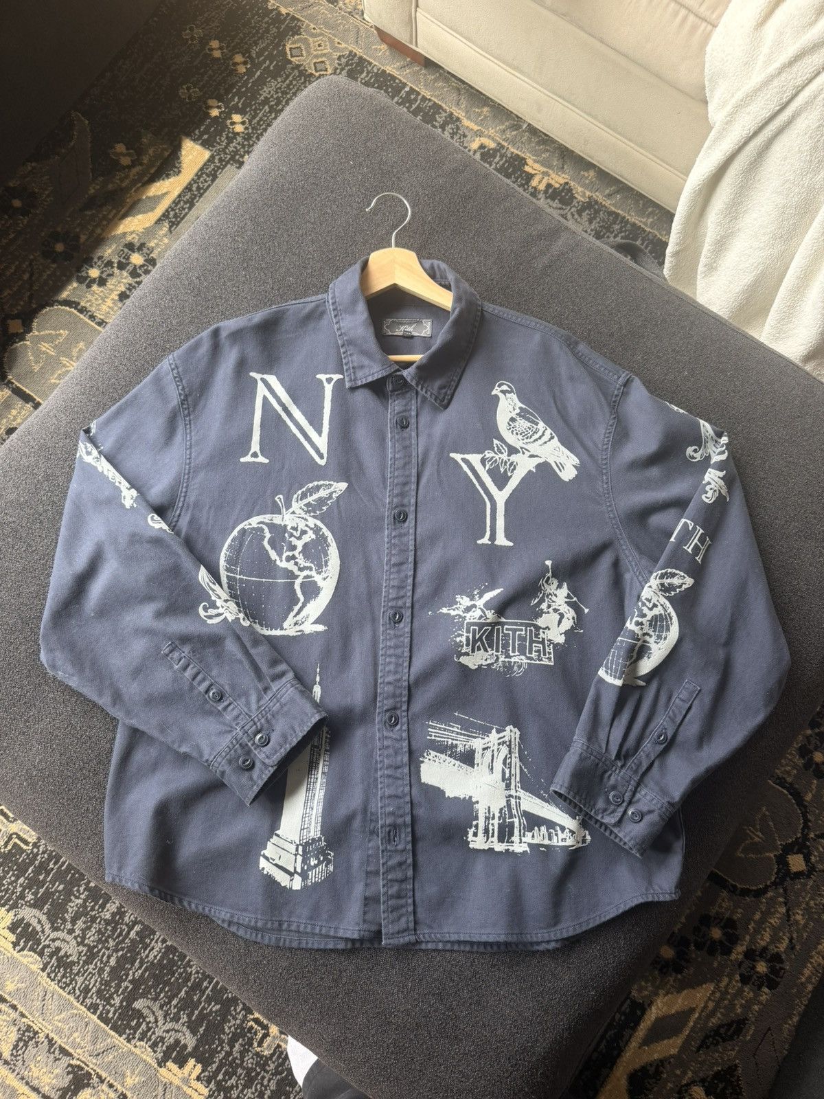 Kith Kith NY Symbols Graphic Apollo Shirt Size US L / EU 52-54 / 3 - 1 Thumbnail
