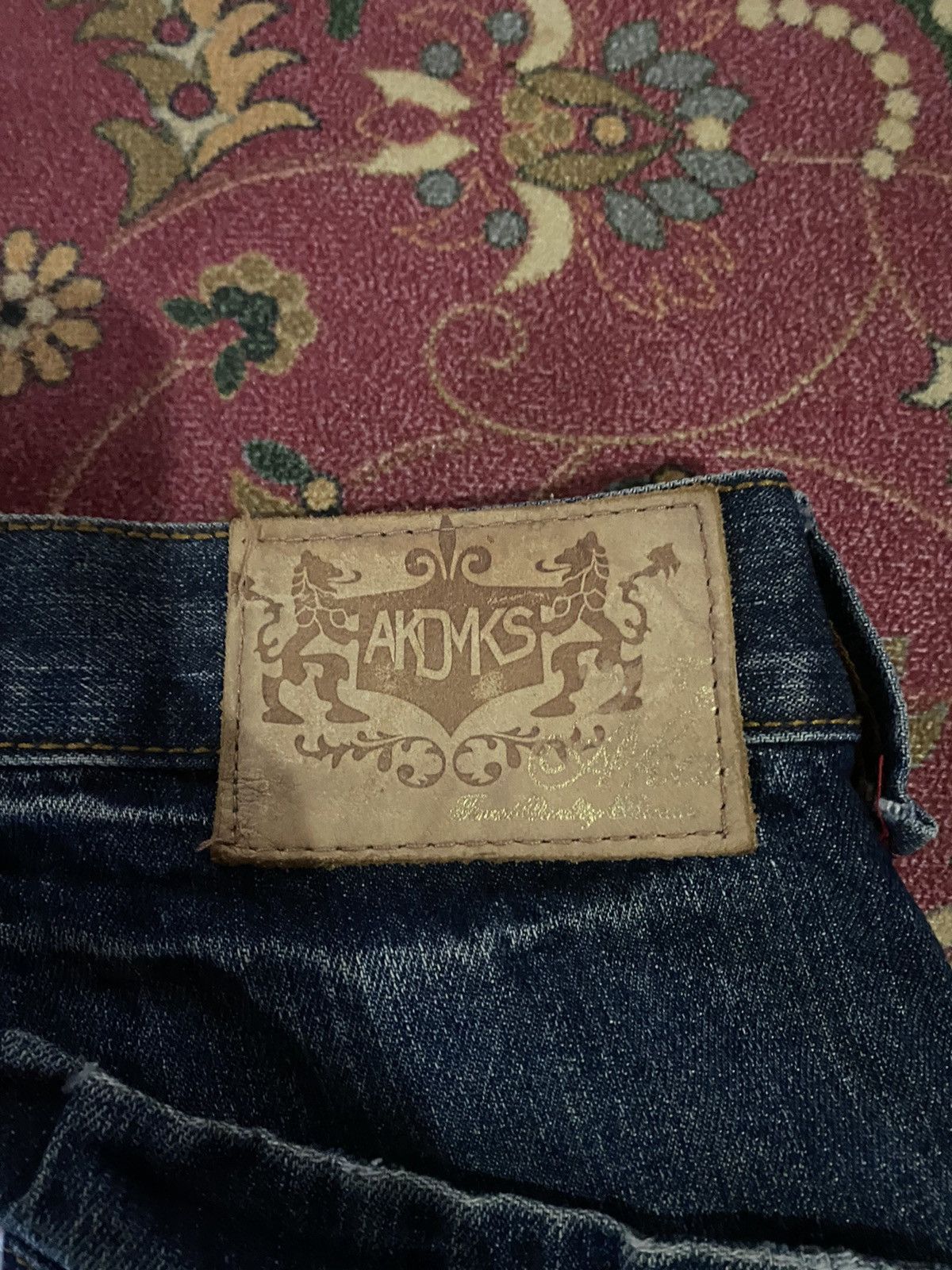 Akademiks Vintage Akademics ‘AKDMKS’ Distressed Jeans Size 32 Size US 32 / EU 48 - 11 Thumbnail