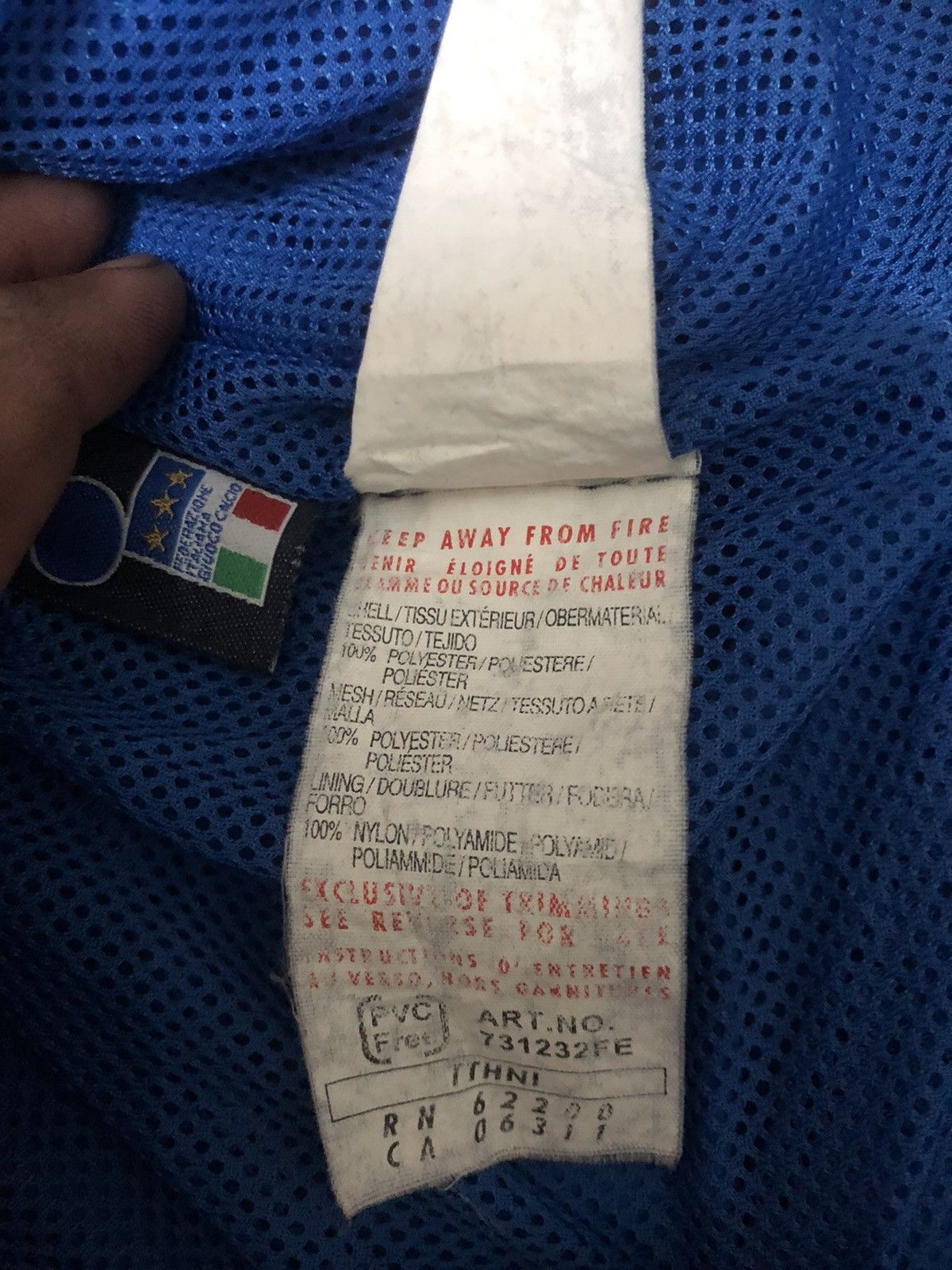 Puma × Vintage Puma italia full zip track blue national jacket soccer Size US L / EU 52-54 / 3 - 13 Thumbnail