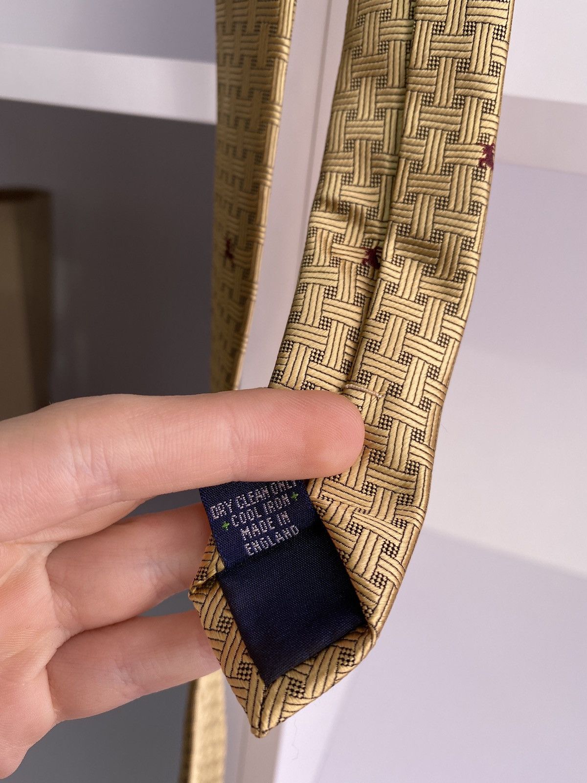 Burberry × Vintage Vintage Burberry Tie Size ONE SIZE - 6 Thumbnail