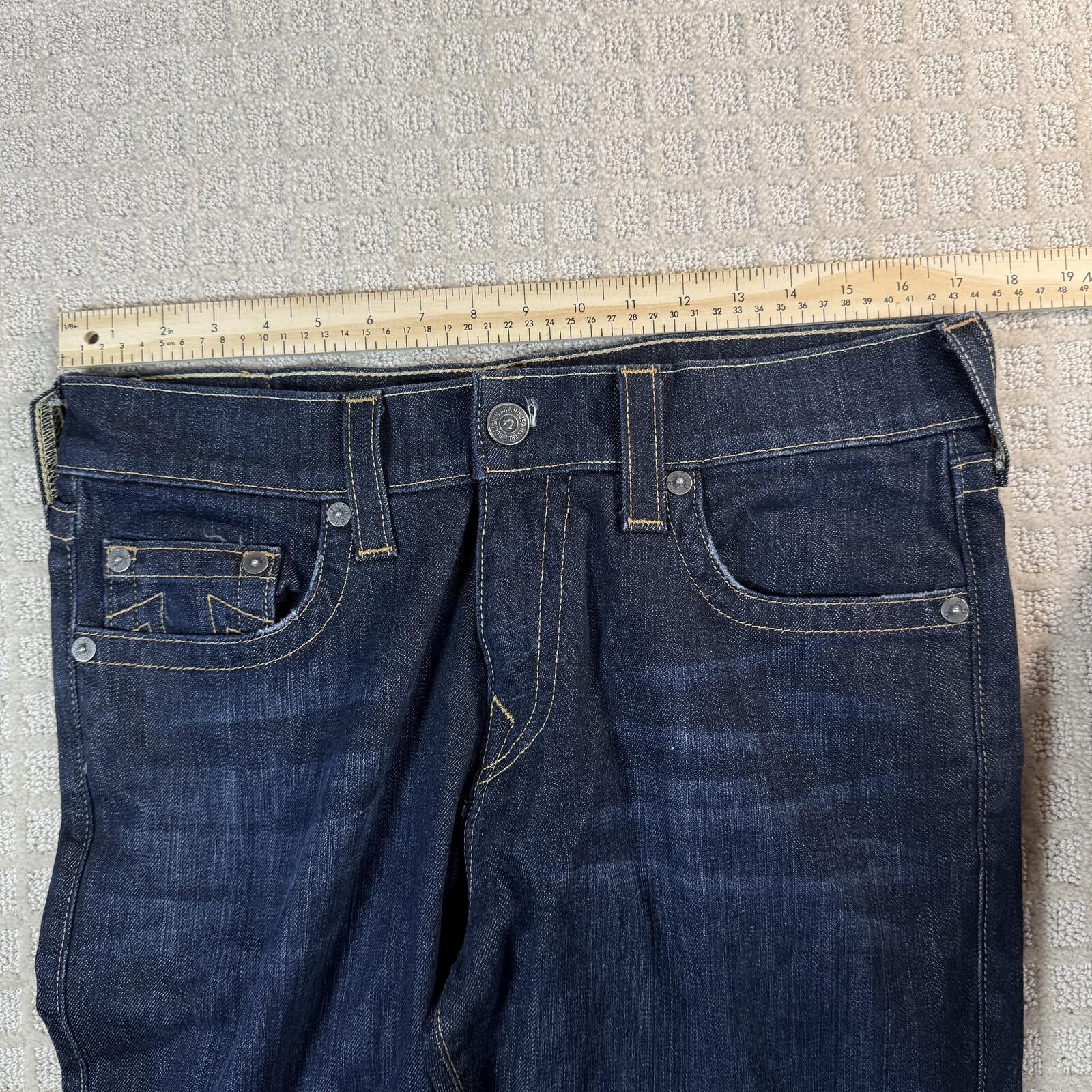 True Religion True Religion Ricky Relaxed Straight Jeans Mens 32 USA Size US 32 / EU 48 - 2 Thumbnail