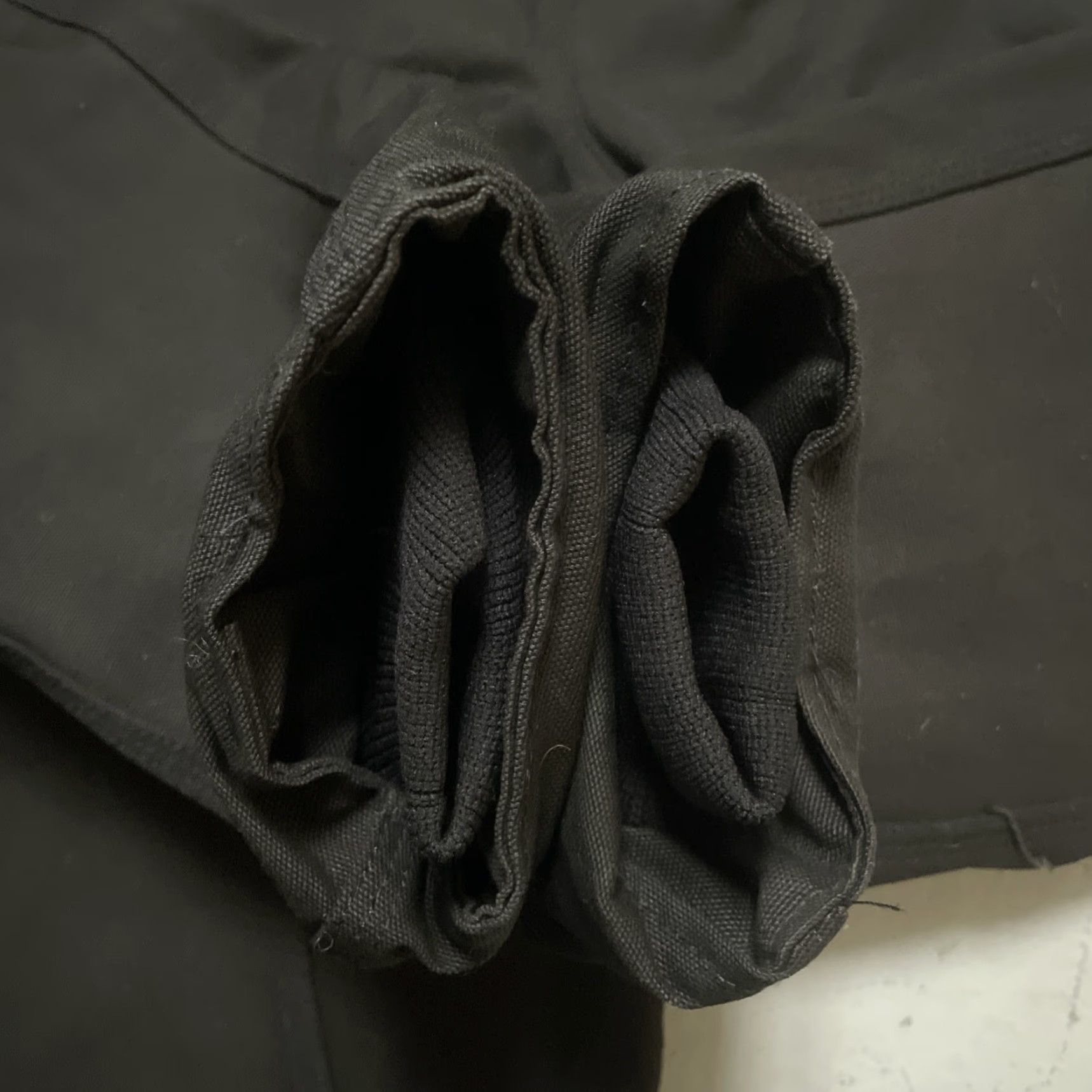 Carhartt VINTAGE Carhartt C04 Canvas Lined Utility Chore Jacket Black 46 NWOT USA 90s Workwear Mens Jacket Size US S / EU 44-46 / 1 - 7 Thumbnail
