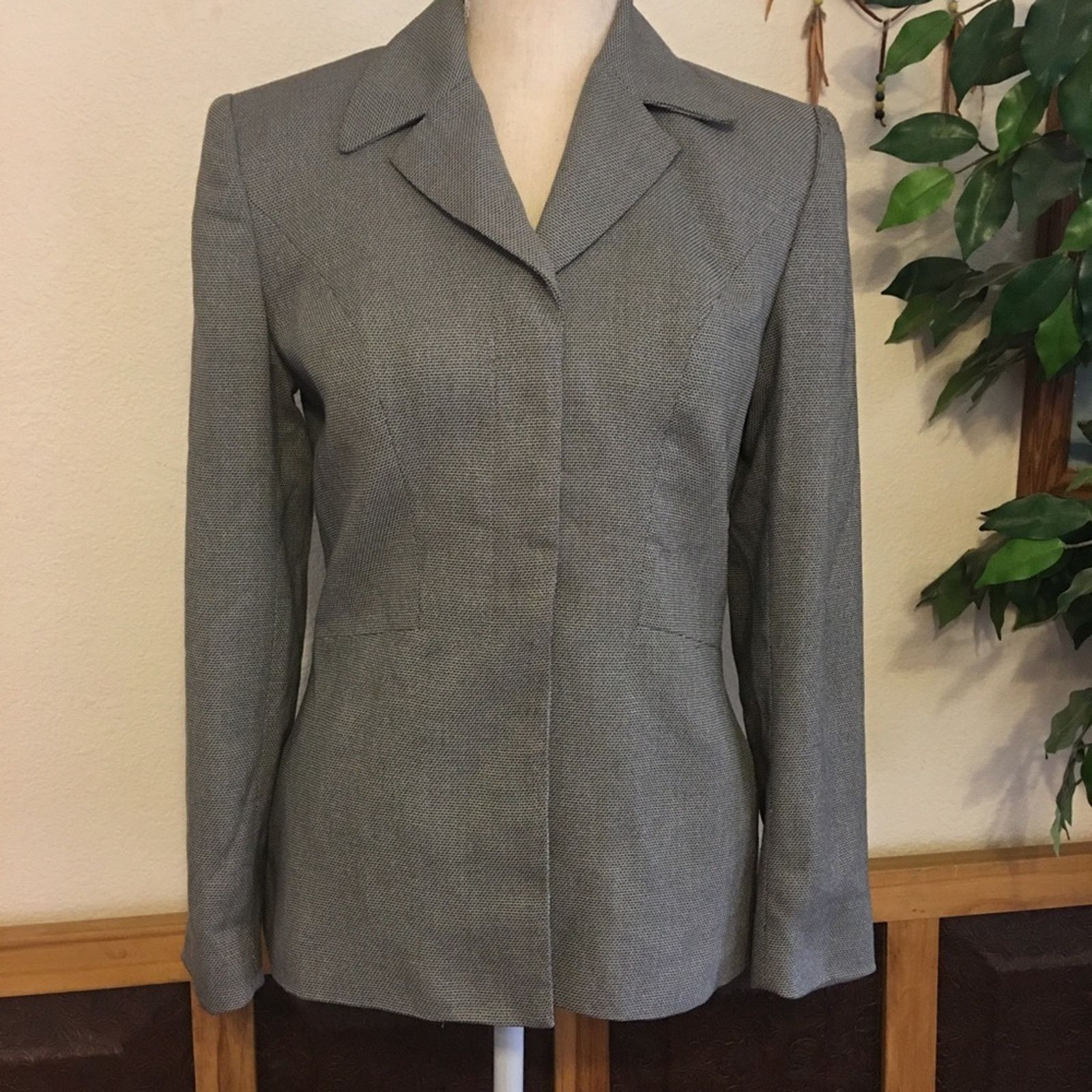 Other Vintage Renlyn New York Petites Gray pant suit 6P Size M / US 6-8 / IT 42-44 - 6 Thumbnail