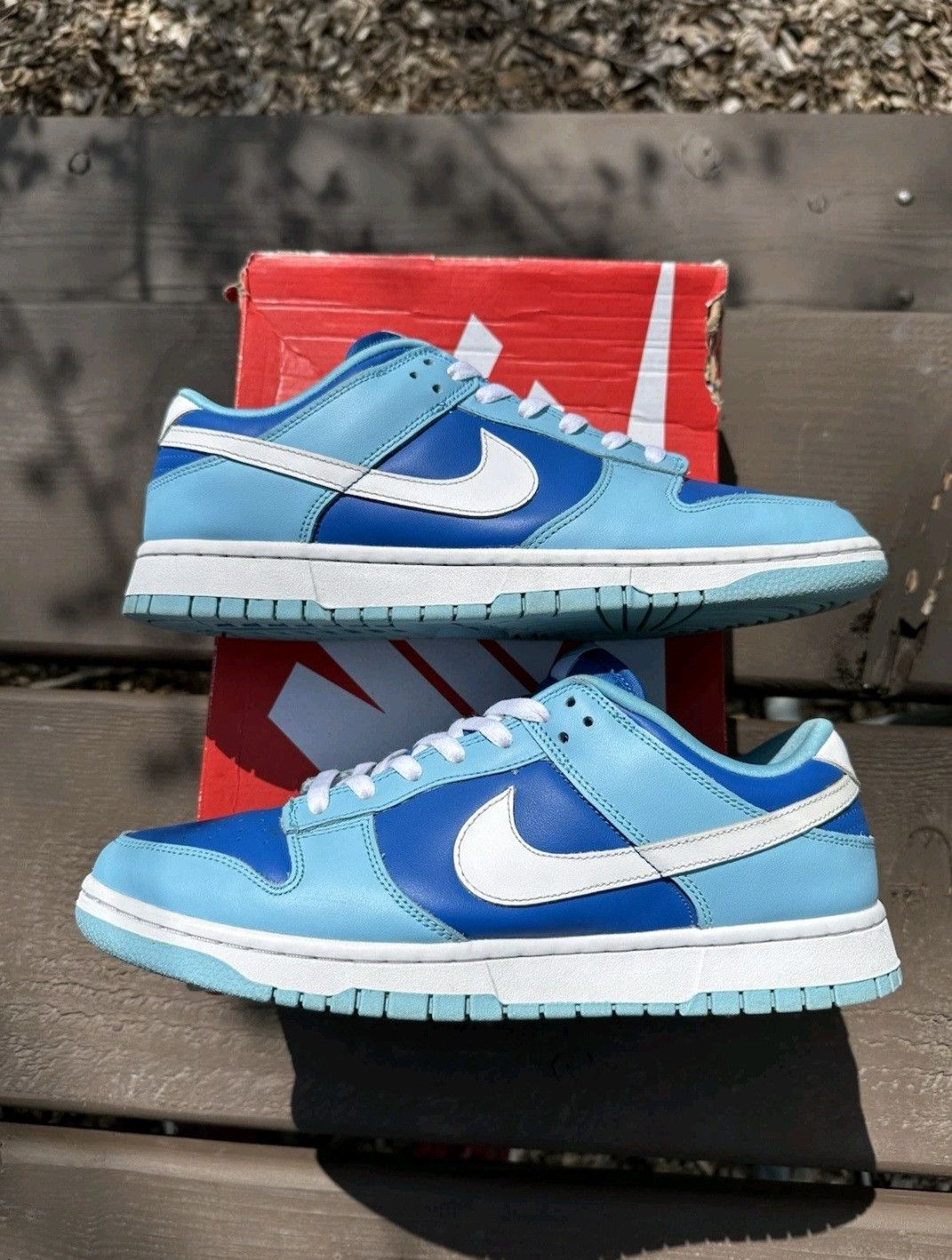 Jordan Brand Nike Dunk Low Retro QS Argon 2022 DM0131400 Size 10.5 Men Size US 10.5 / EU 43-44 - 3 Thumbnail