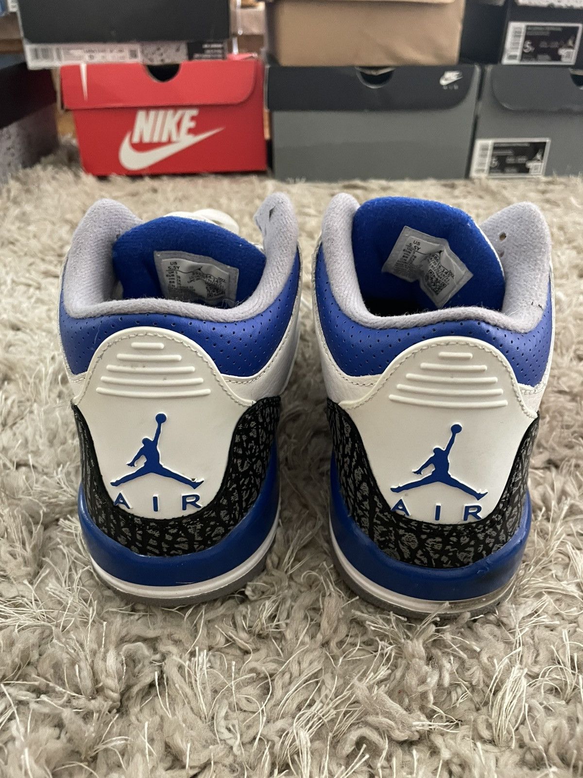 Jordan Brand Jordan 3 Racer Blue Size US 5.5 / EU 38 - 6 Thumbnail