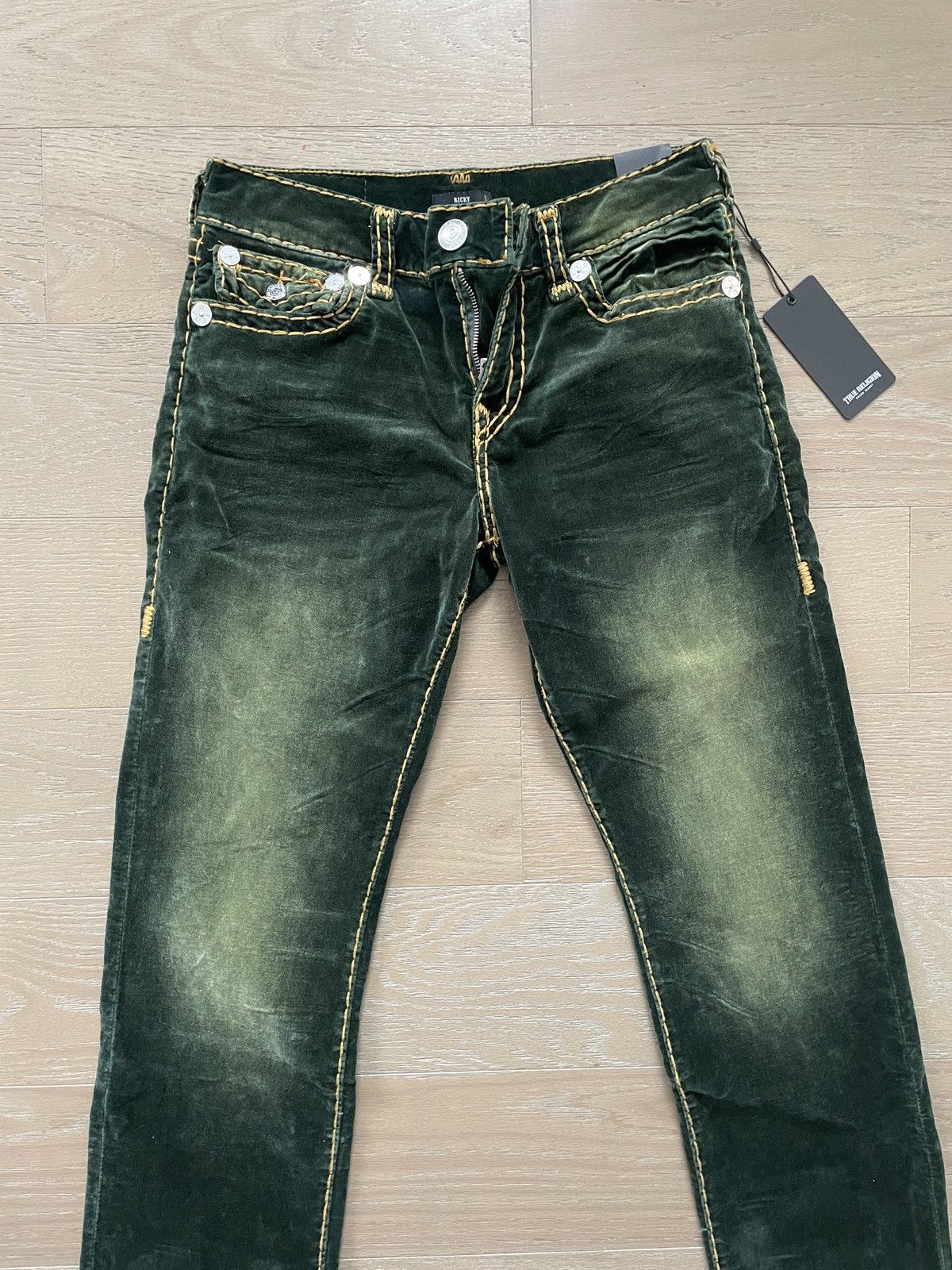 True Religion TRUE RELIGION - CONSTANTINE - RICKY RELAXED STRAIGHT Size US 31 - 5 Thumbnail