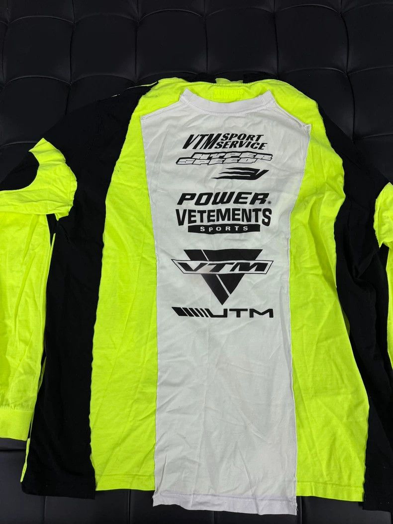 Vetements Vetements Racing Long Sleeve Patchwork Sweatshirt Size US S / EU 44-46 / 1 - 3 Thumbnail