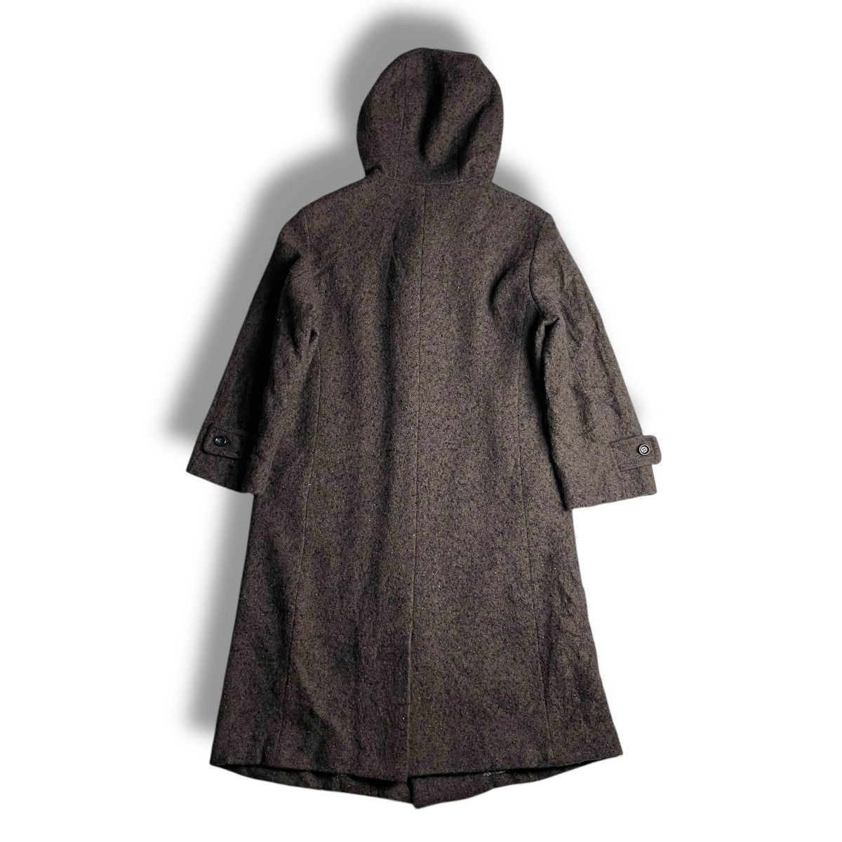 Issey Miyake 🇯🇵 VINTAGE HAI SPORTING GEAR WOOL LONG COAT JACKET Size US M / EU 48-50 / 2 - 2 Thumbnail