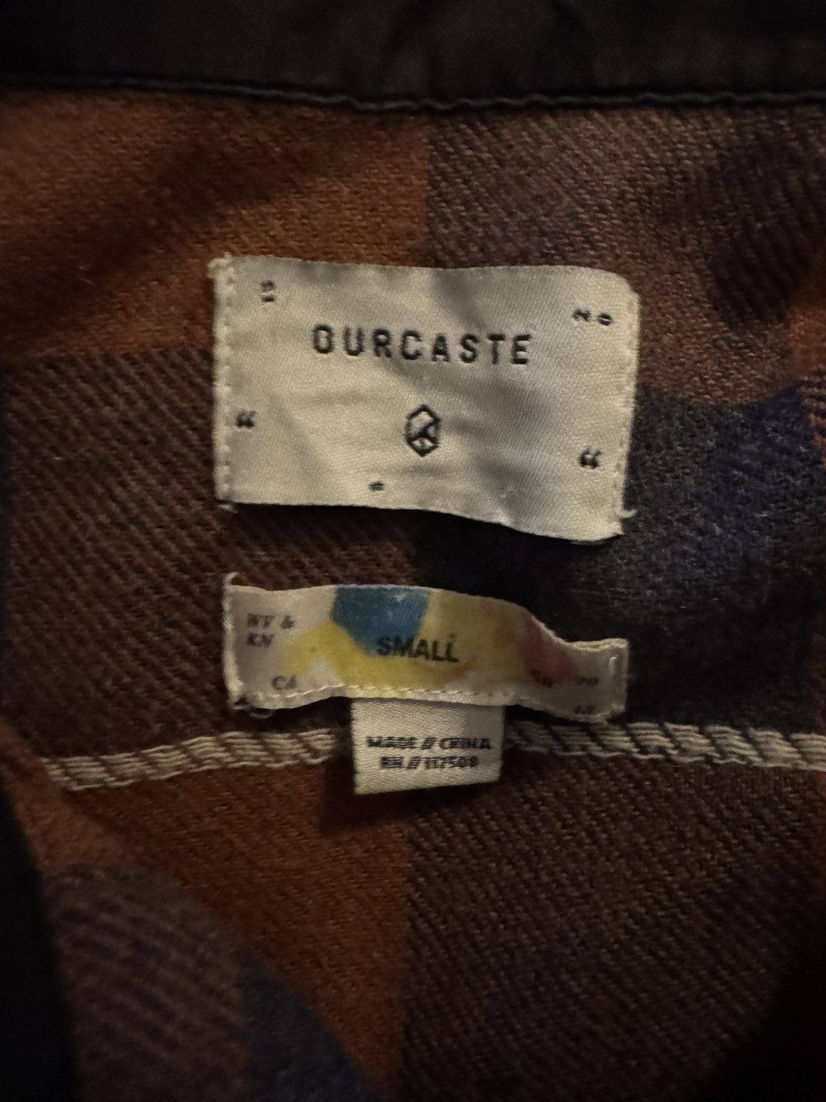 Other Ourcaste Long Sleeve Flannel Shacket Size US S / EU 44-46 / 1 - 5 Thumbnail