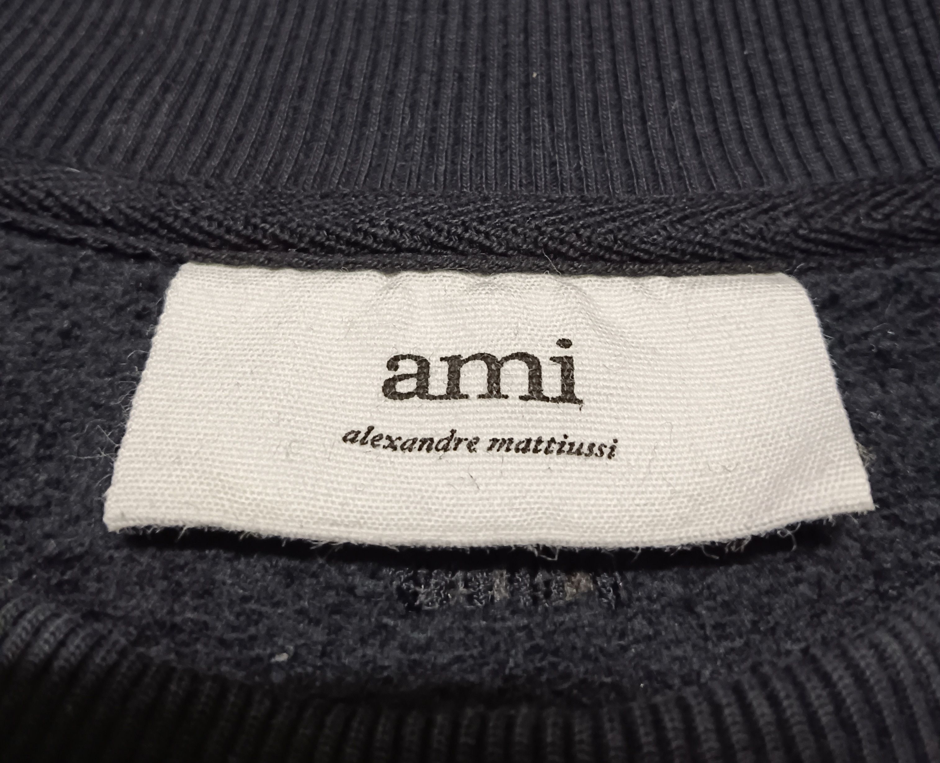 AMI AMI By Alexandre Mattiussi Center Logo Sweatshirt Size US XS / EU 42 / 0 - 6 Thumbnail