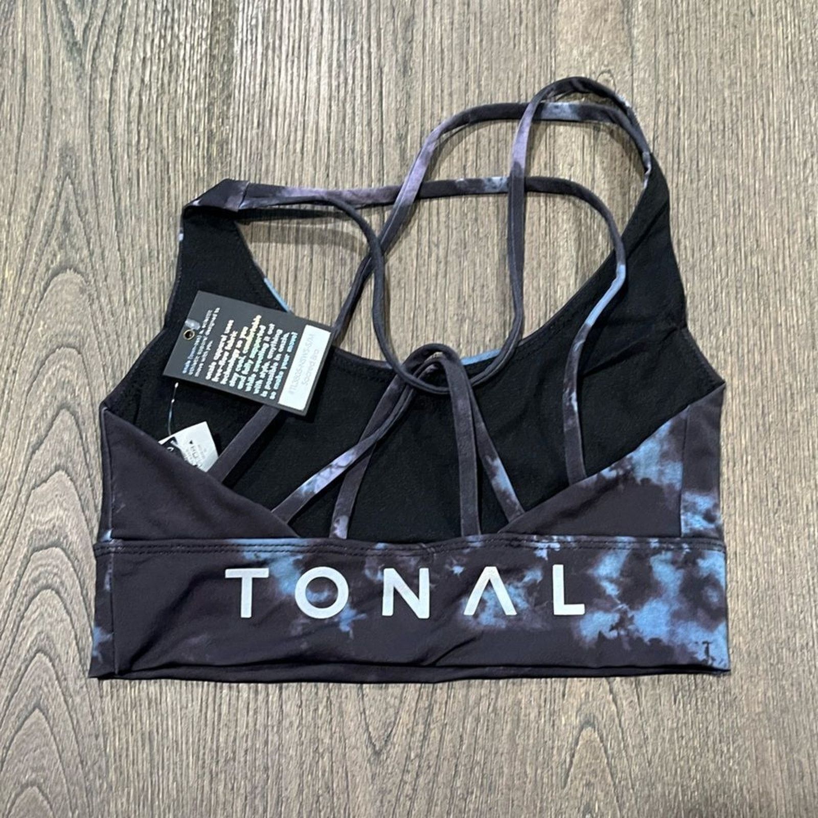 Vintage NWT Onzie x Tonal Sacred Strappy Sports Bra Black Size S/M Size ONE SIZE - 4 Thumbnail
