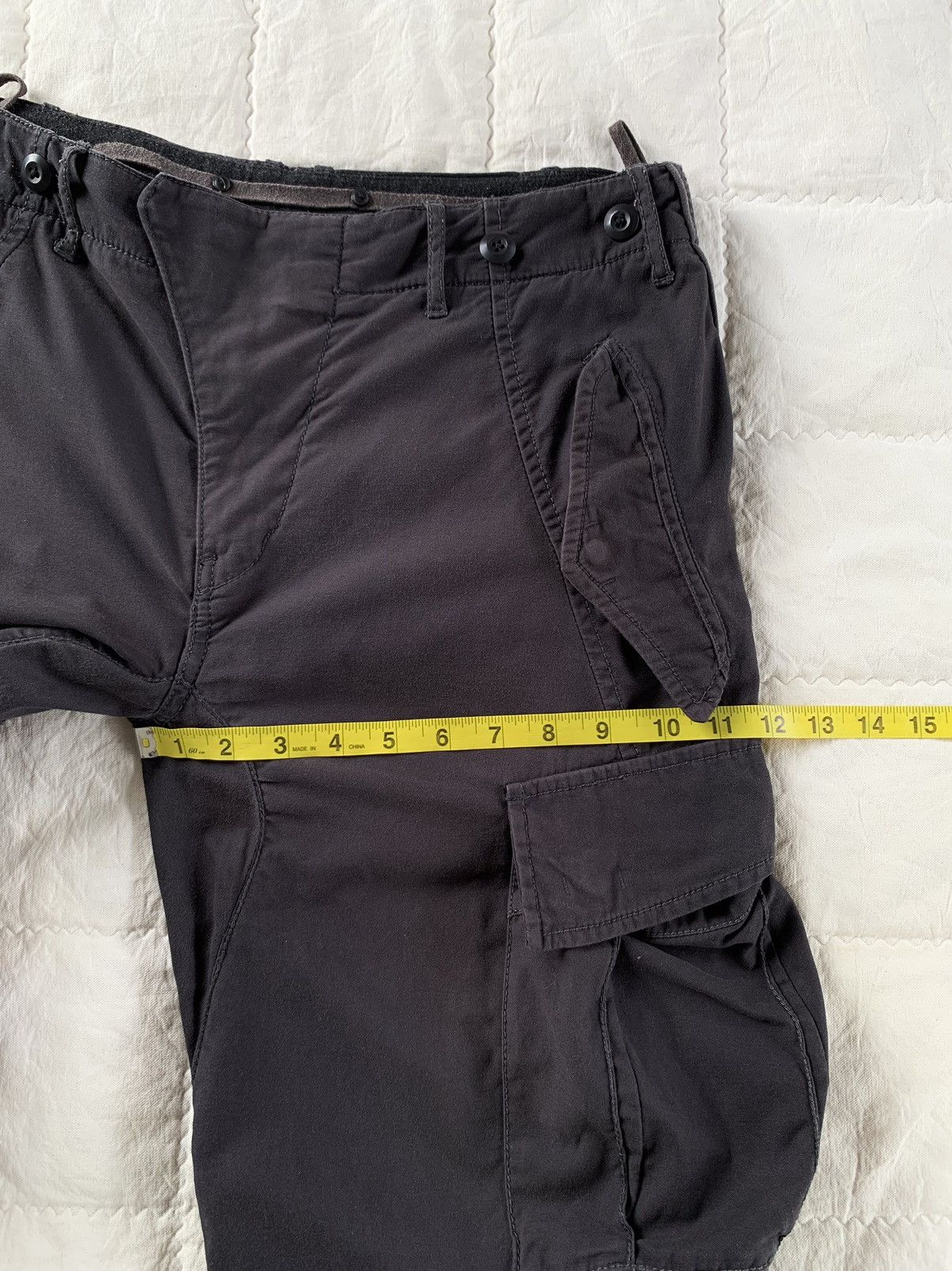 If Six Was Nine 2000s GOA Suspender Moto Cargo Pant Size US 34 / EU 50 - 14 Thumbnail
