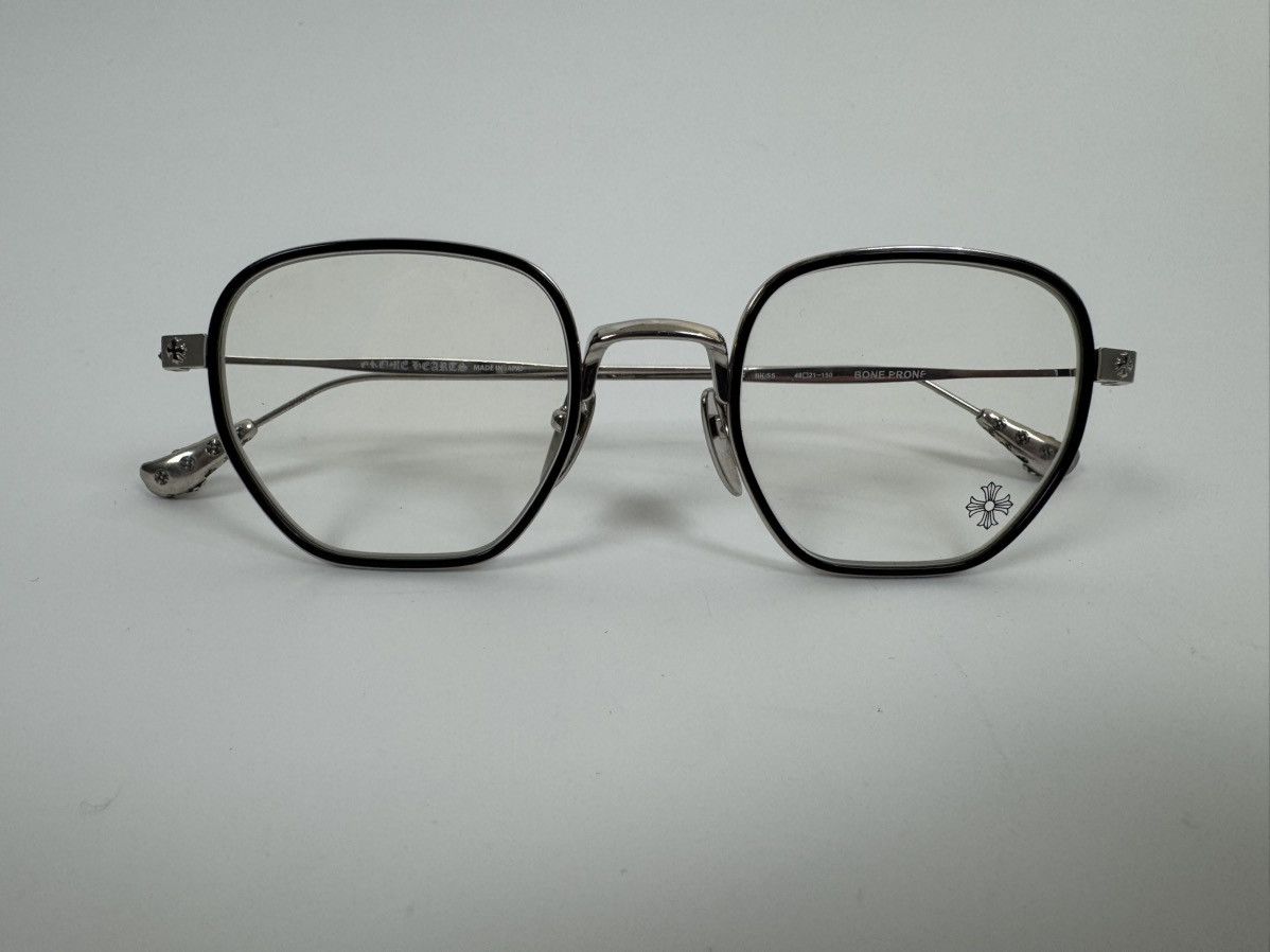 Chrome Hearts Chrome Hearts Bone Prone Silver Sunglasses Size ONE SIZE - 1 Thumbnail