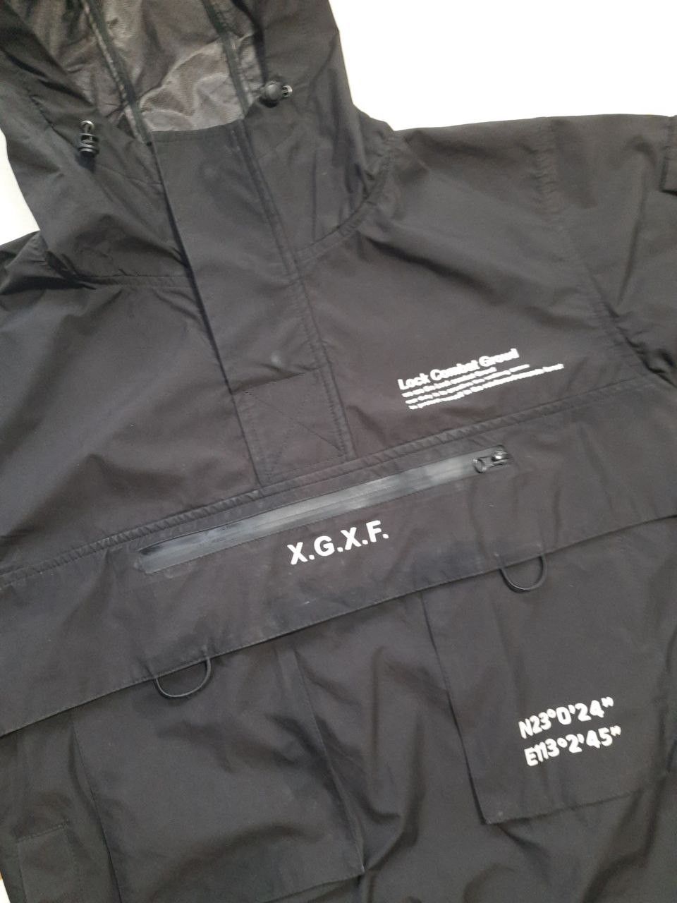 Bomber Jacket L & Brown Techwear Anorak Jacket | Grailed