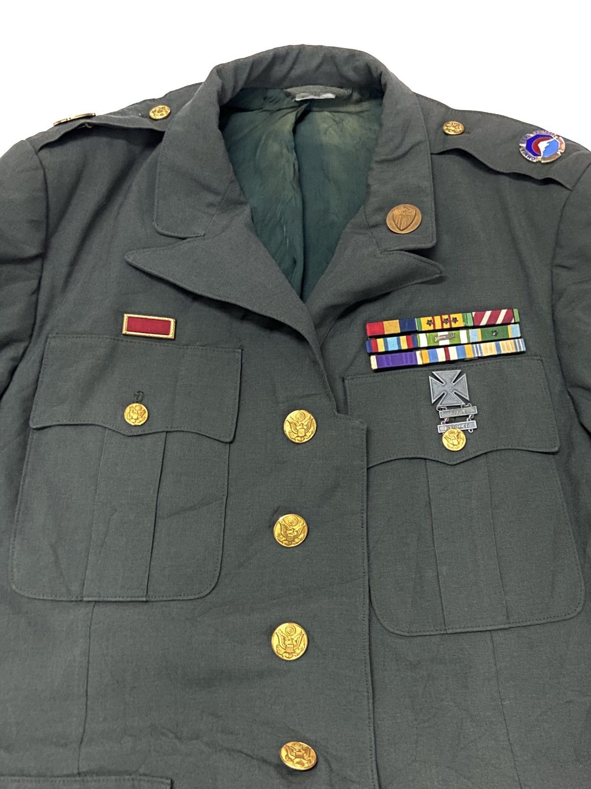 Vintage VINTAGE DLA US MILITARY COAT. Size 38L - 7 Thumbnail