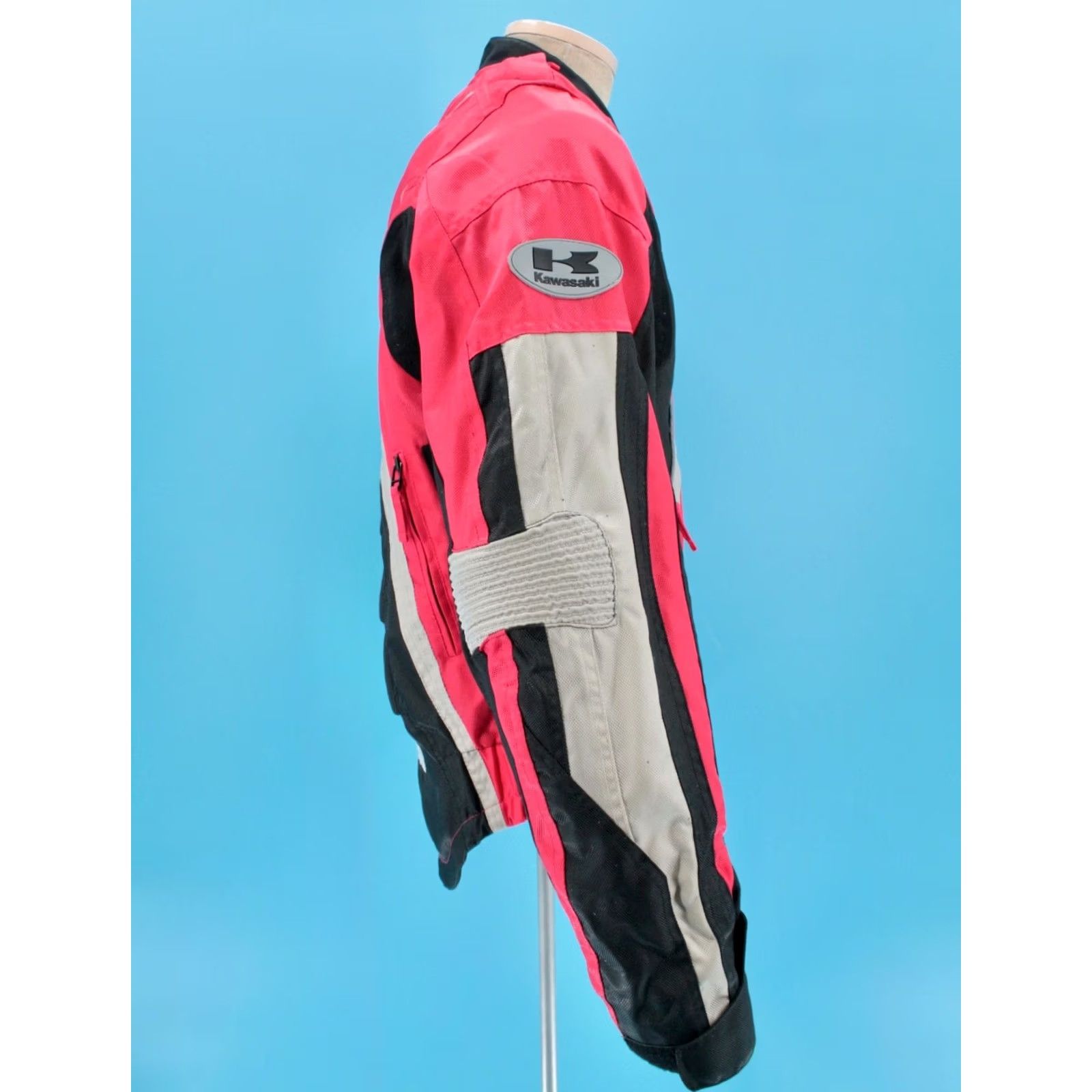 Joe Rocket VINTAGE Kawasaki Motorcycle Jacket Red Black Racing Mens L Y2K Size US L / EU 52-54 / 3 - 5 Thumbnail