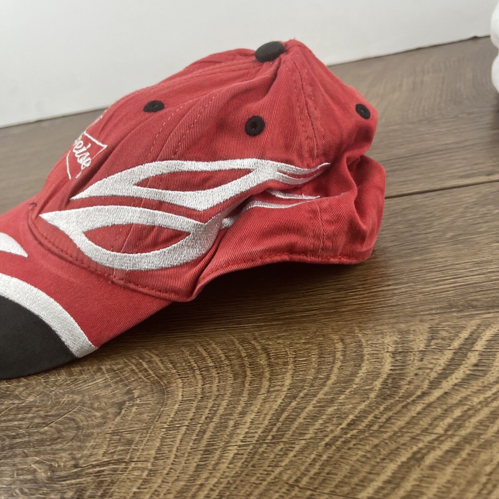 Budweiser Dale Jr 8 Hat Dale Earnhardt Budweiser 8 Red Hat Adjustable Size ONE SIZE - 7 Thumbnail