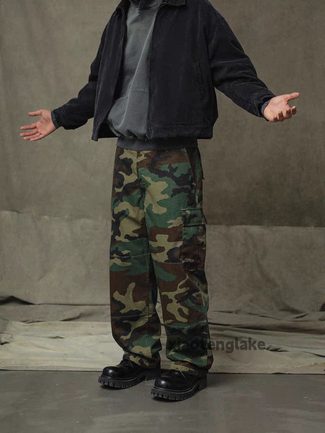 Designer × Vintage loose baggy outdoor sports utility military cargo pants Size US 32 / EU 48 - 7 Thumbnail