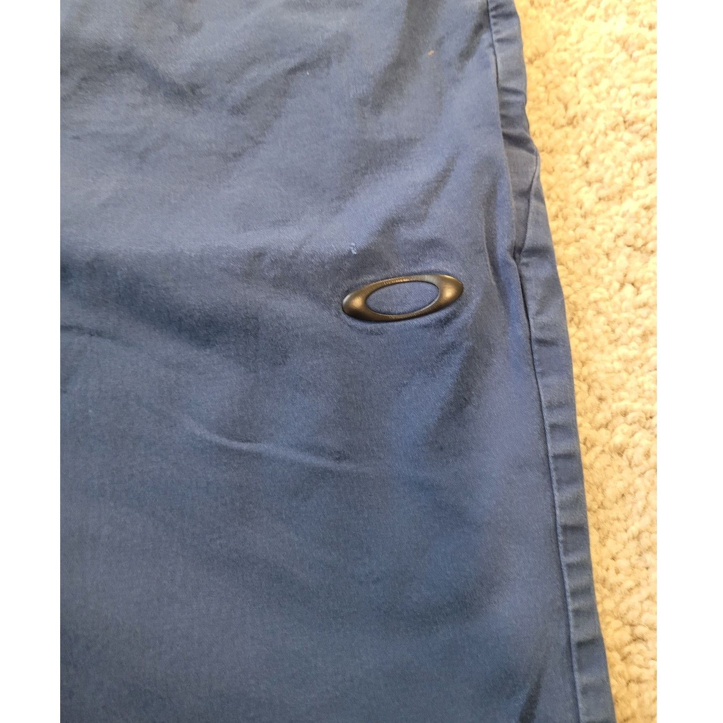 Oakley Oakley Performance Stretch Shorts 36 Blue Lightweight Size US 36 / EU 52 - 4 Thumbnail