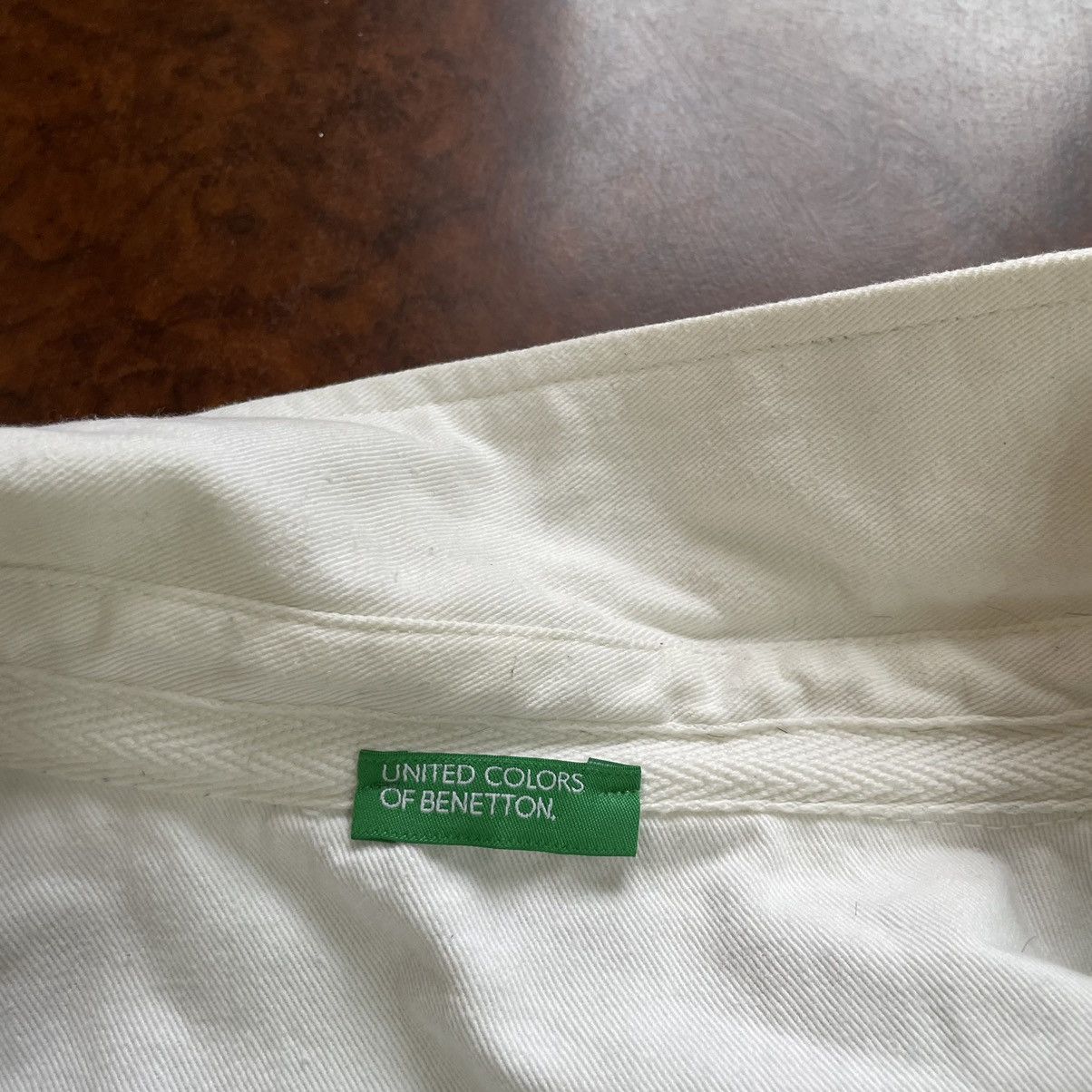 Benetton × United Colors Of Benetton Benetton striped polo sweatshirt longsleeve tee shirt old Size US XXL / EU 58 / 5 - 4 Thumbnail