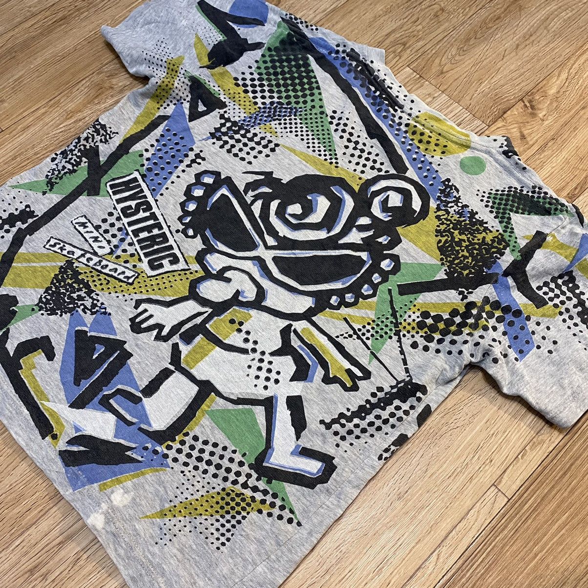 Hysteric Glamour 2000s Hysteric Glamour Mini Skateboard Tee Size US S / EU 44-46 / 1 - 11 Thumbnail