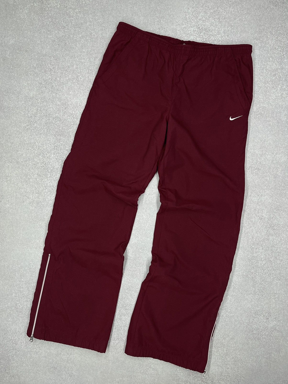 Women Nike Drill Sweatpants Vinous Drip Y2K ACG TN