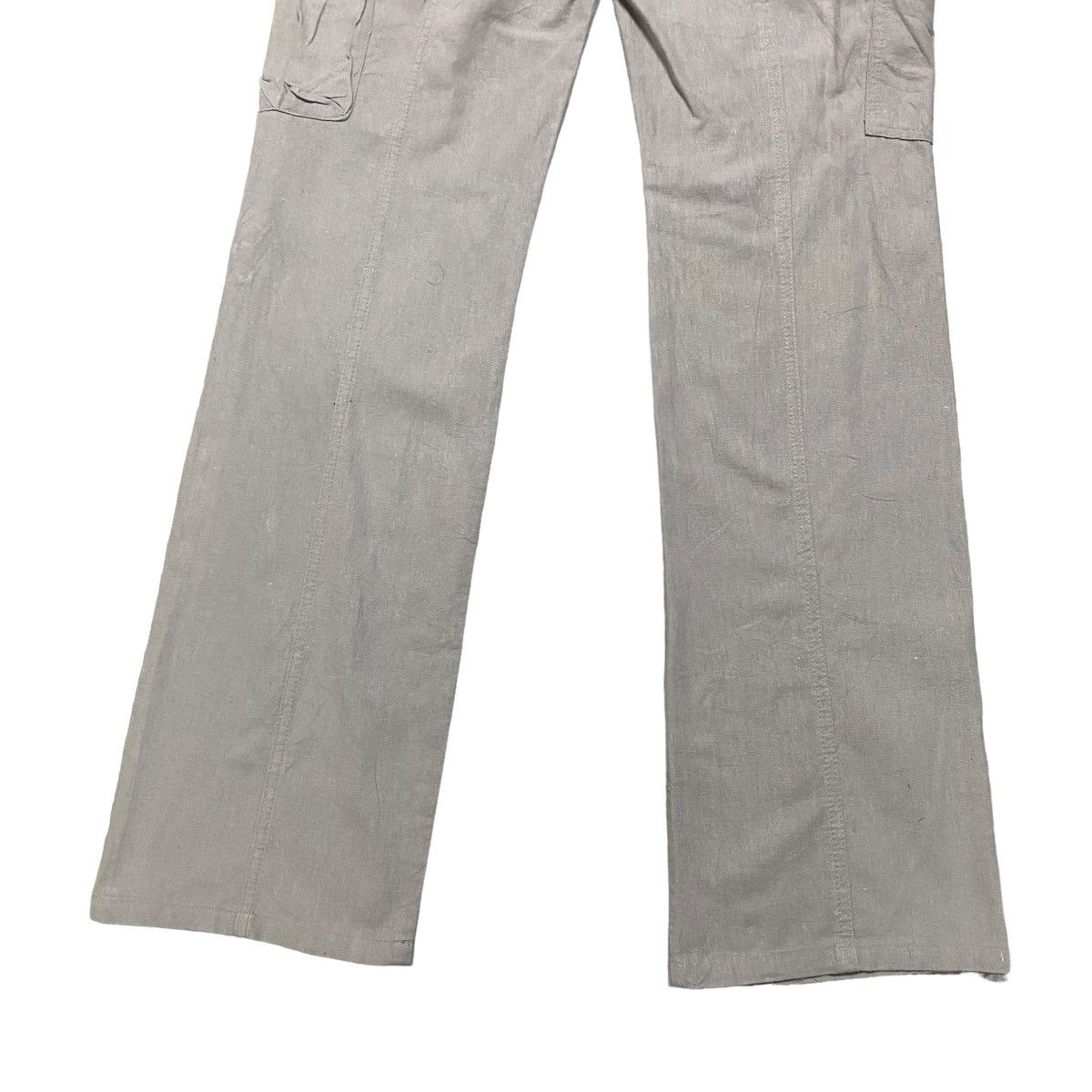 Tornado Mart Tornado Mart Linen Cargo Pants Size 28" / US 6 / IT 42 - 13 Thumbnail