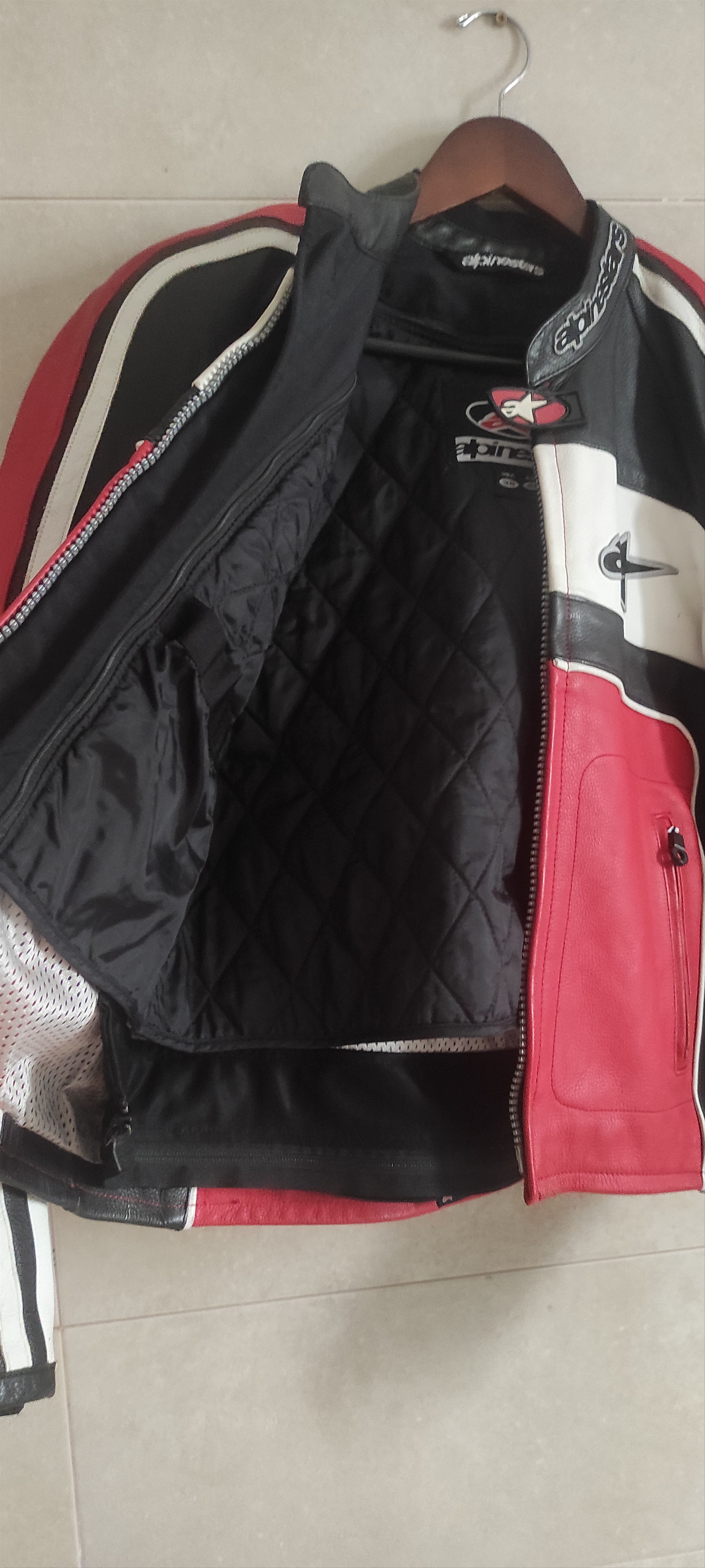 Alpinestars Alpinestar Women Motorcycle Genuine Cow Leather Jacket Sz M Size M / US 6-8 / IT 42-44 - 12 Thumbnail